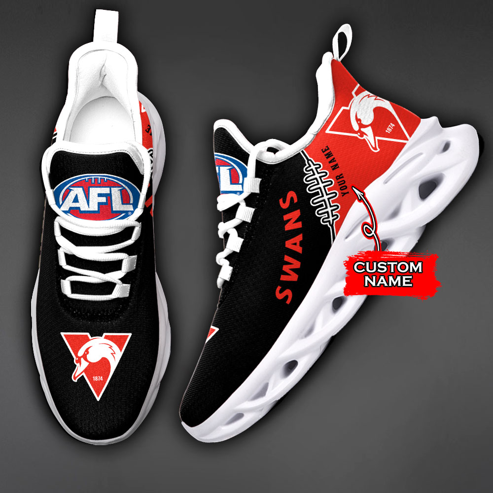 Sydney Swans AFL Max Soul Shoes Sneakers For Men And Women Calebmatthewhans
