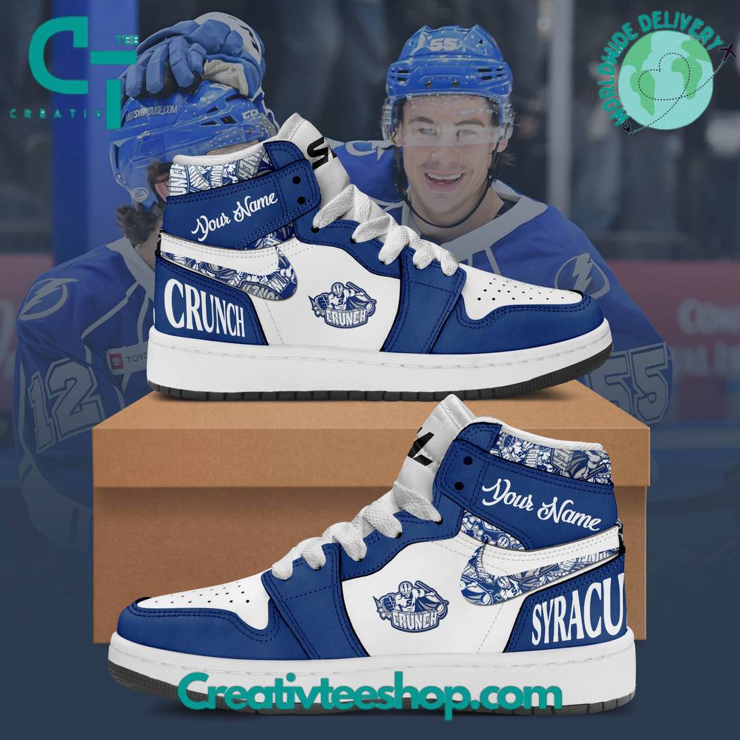 Syracuse Crunch AJ1 High Sneakers Shoes For Men And Women Calebmatthewhans