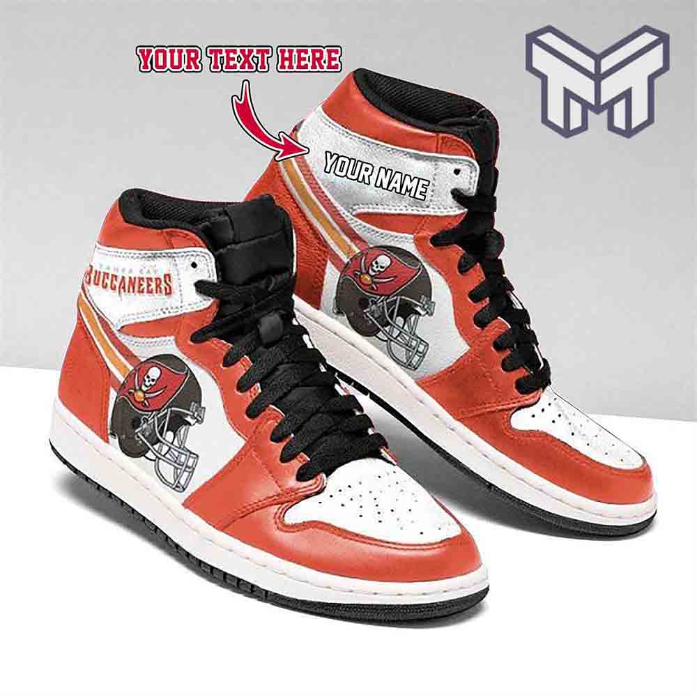 Tampa Bay Buccaneers AJ1 High Sneakers Shoes For Men And Women Calebmatthewhans