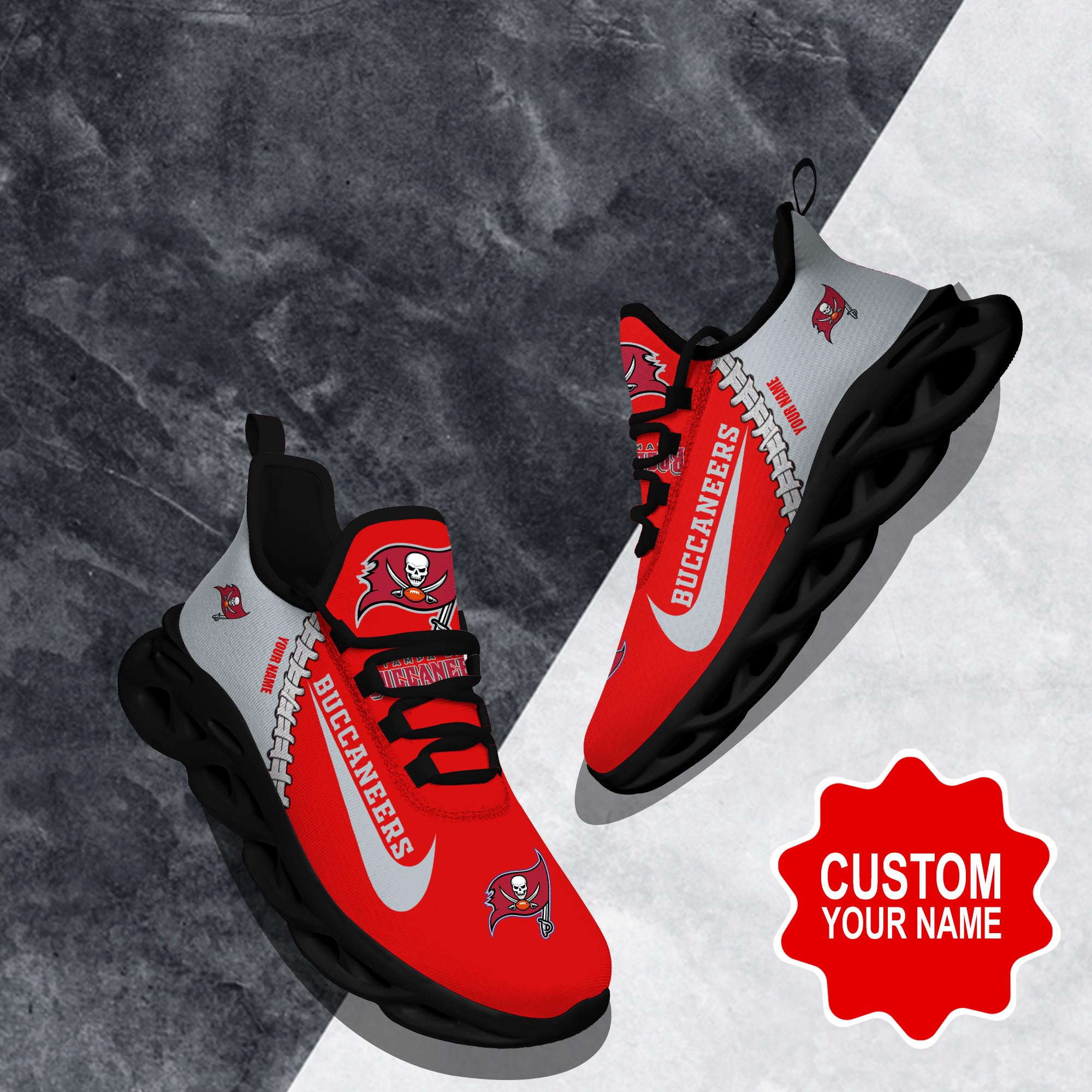 Tampa Bay Buccaneers Max Soul Shoes Sneakers For Men And Women Calebmatthewhans