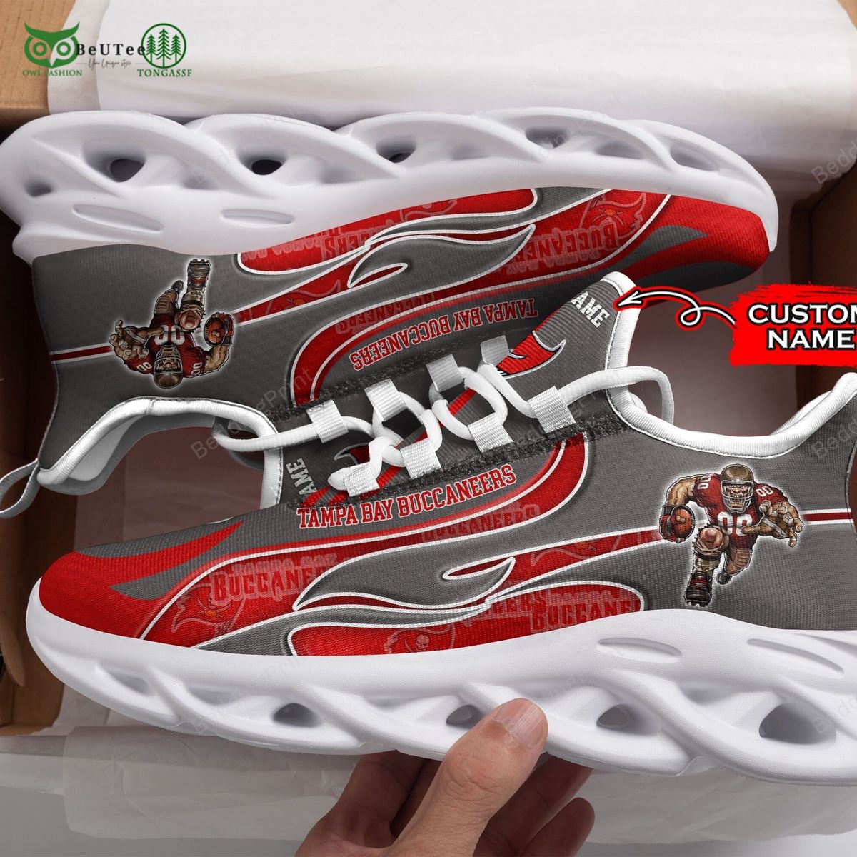 Tampa Bay Buccaneers Max Soul Shoes Sneakers For Men And Women Calebmatthewhans
