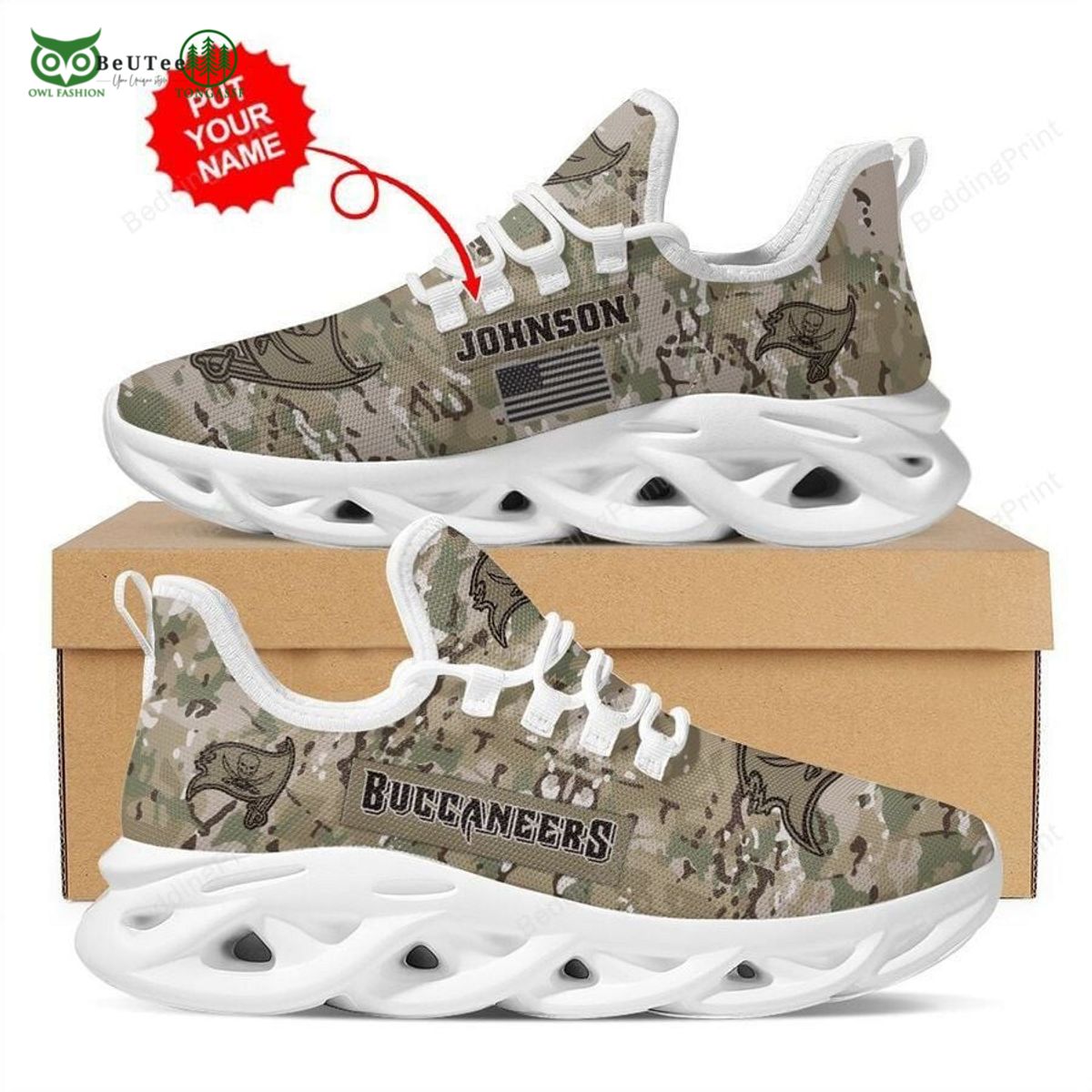 Tampa Bay Buccaneers Max Soul Shoes Sneakers For Men And Women Calebmatthewhans
