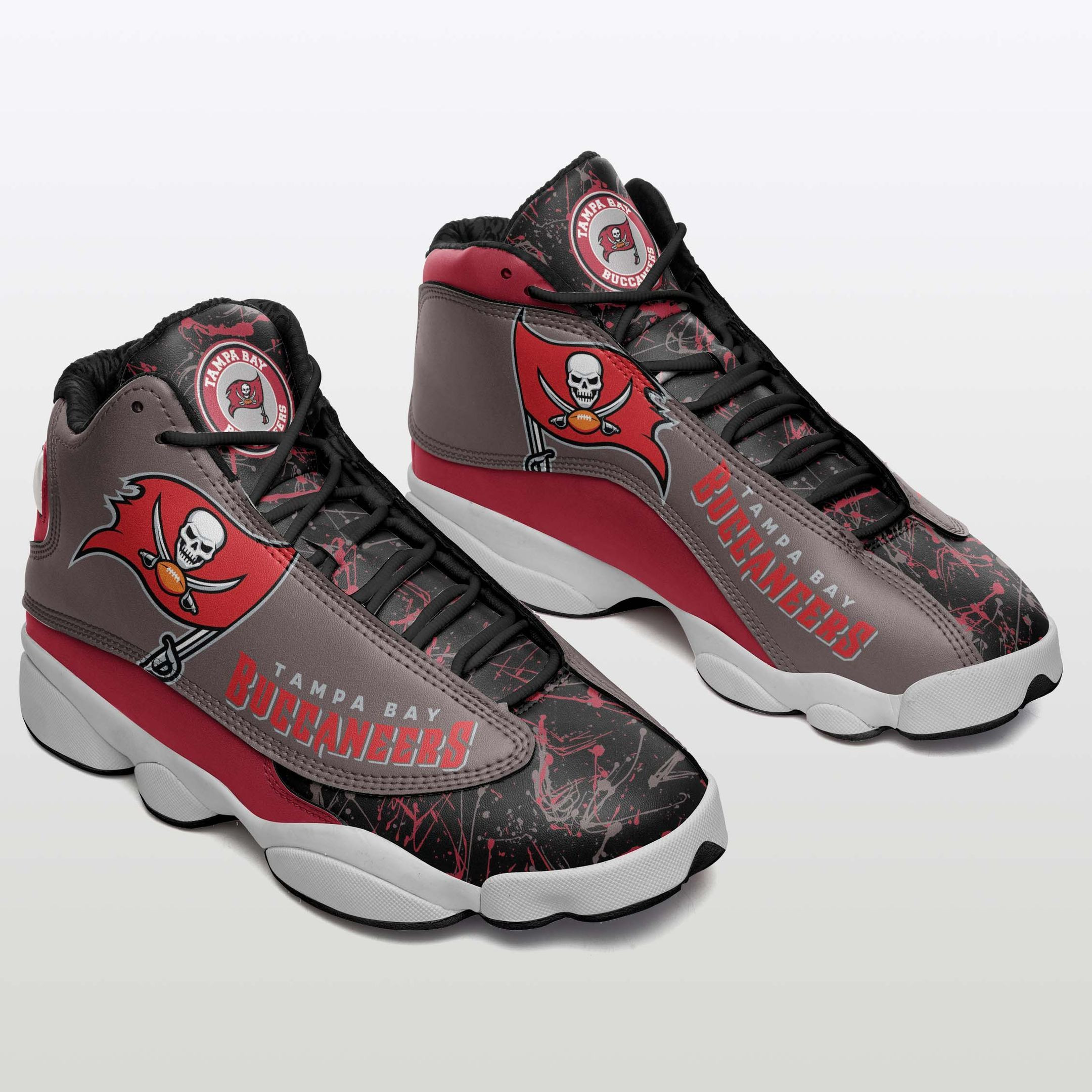 Tampa Bay Buccaneers NFL AJ13 Sneakers Shoes For Men And Women Calebmatthewhans