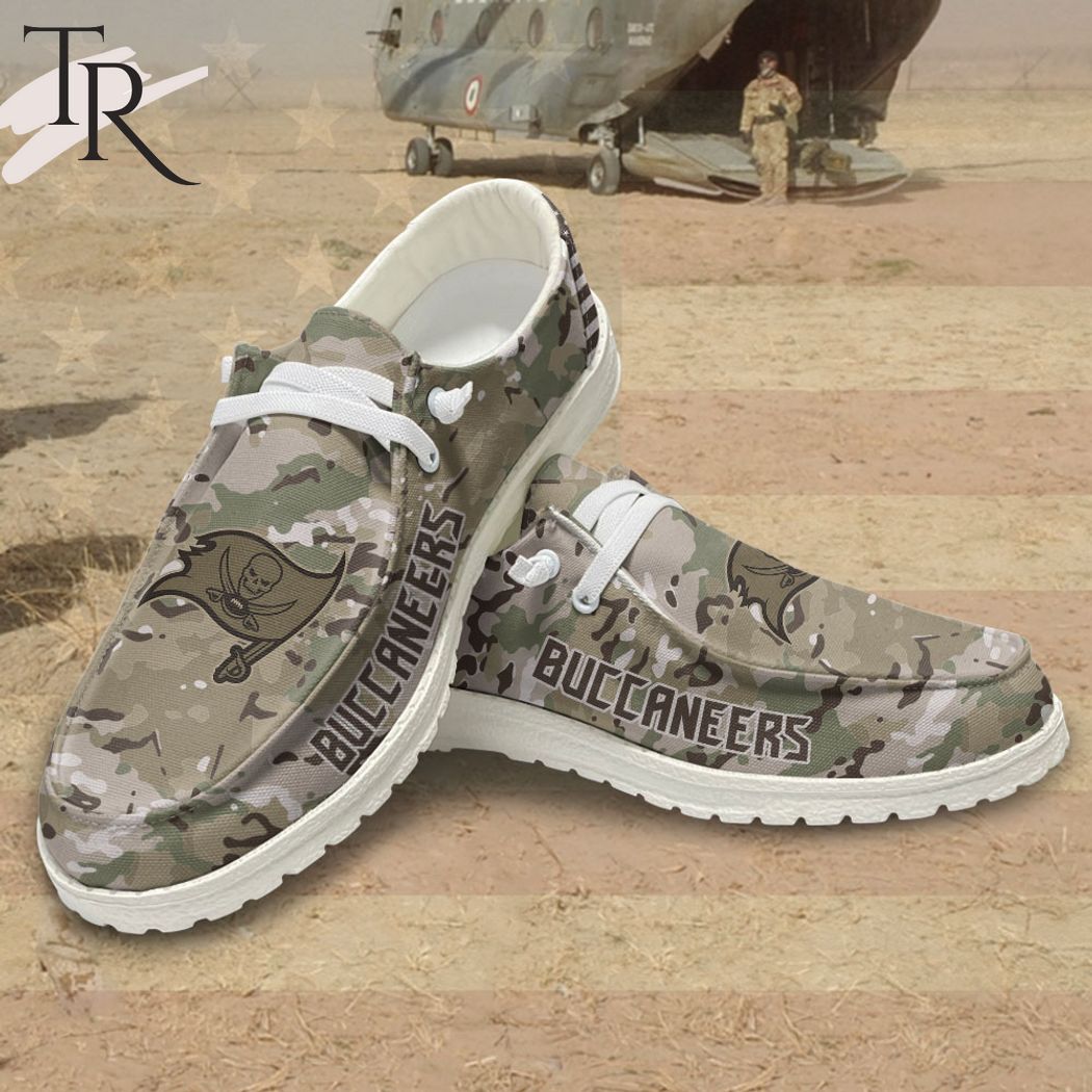 Tampa Bay Buccaneers Personalized Hey Dude Shoes For Men And Women Calebmatthewhans
