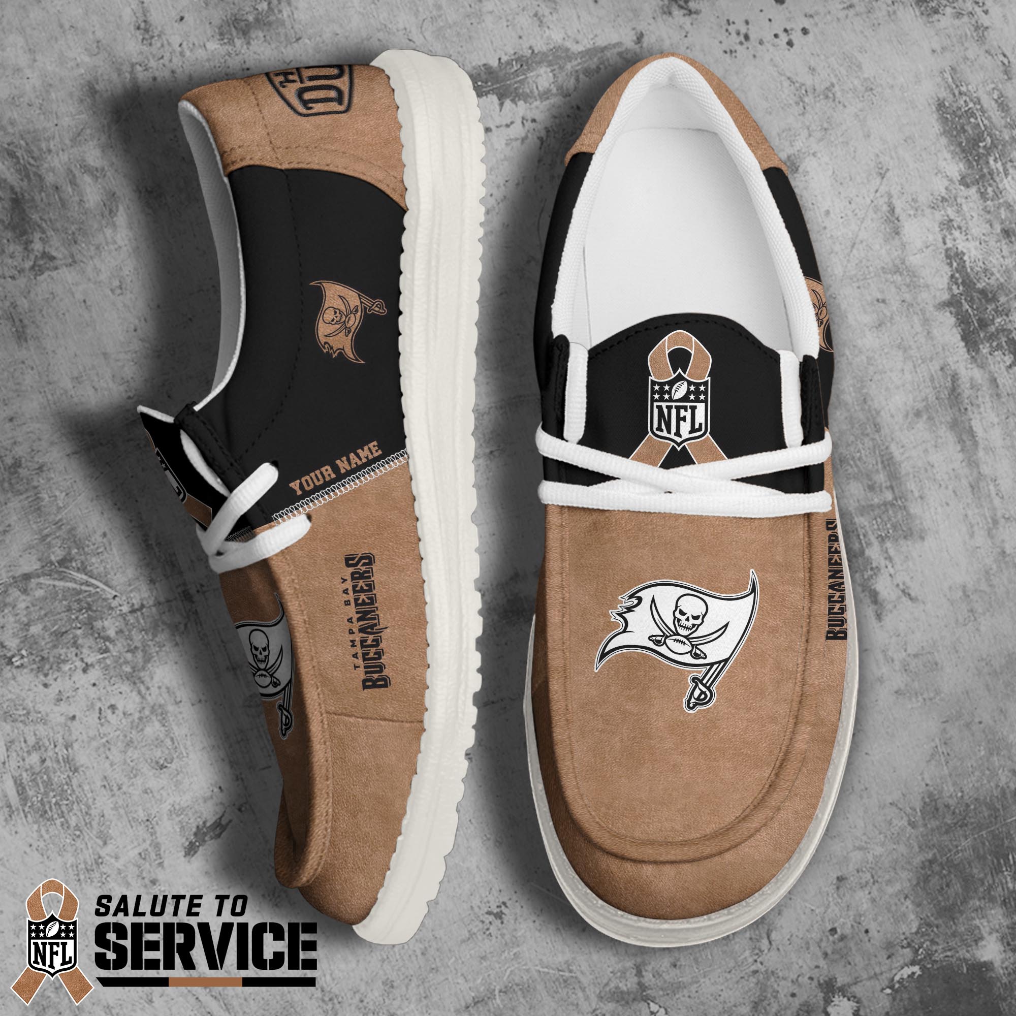 Tampa Bay Buccaneers Personalized Hey Dude Shoes For Men And Women Calebmatthewhans