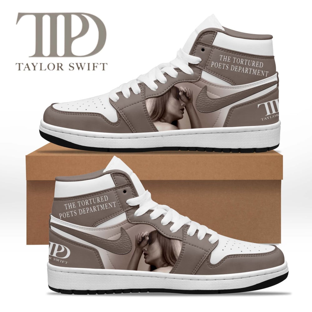 Taylor Swift AJ1 High Sneakers Shoes For Men And Women Calebmatthewhans