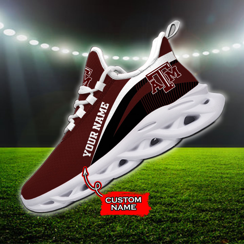 Texas A&M Aggies NCAA Max Soul Shoes Sneakers For Men And Women Calebmatthewhans