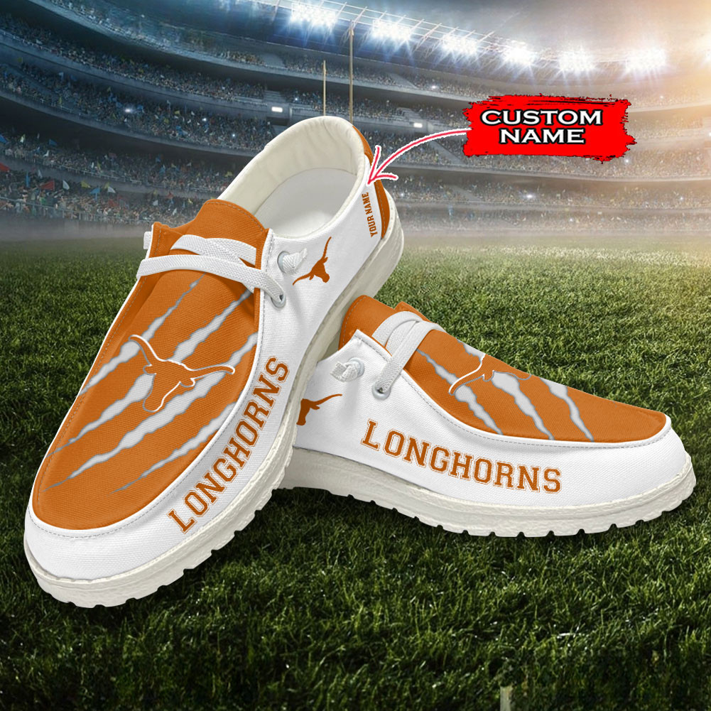 Texas Longhorns Hey Dude Shoes For Men And Women Calebmatthewhans