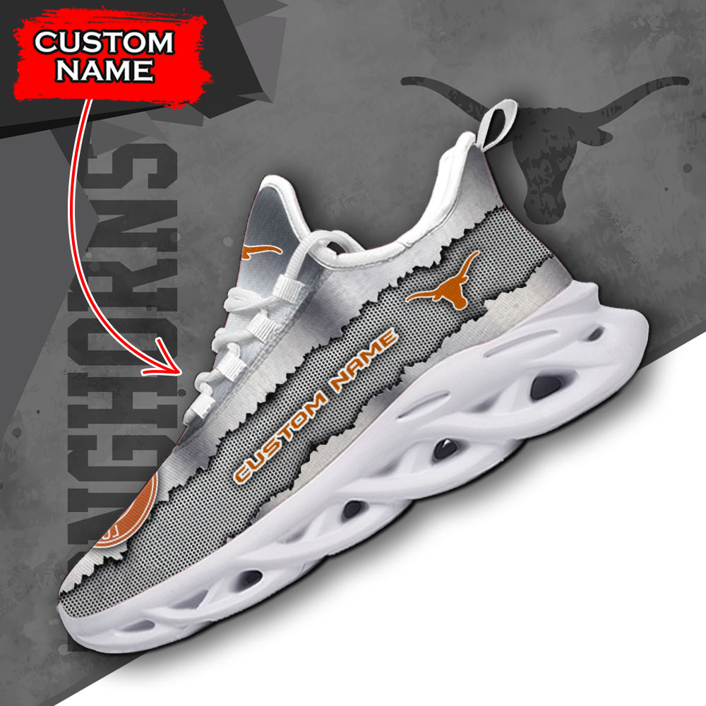 Texas Longhorns NCAA Max Soul Shoes Sneakers For Men And Women Calebmatthewhans