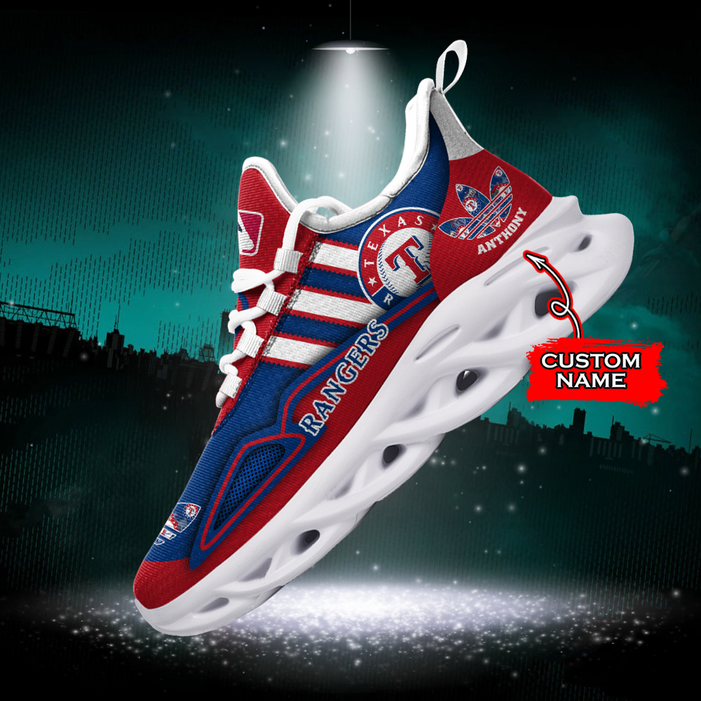 Texas Rangers MLB Max Soul Shoes Sneakers For Men And Women Calebmatthewhans