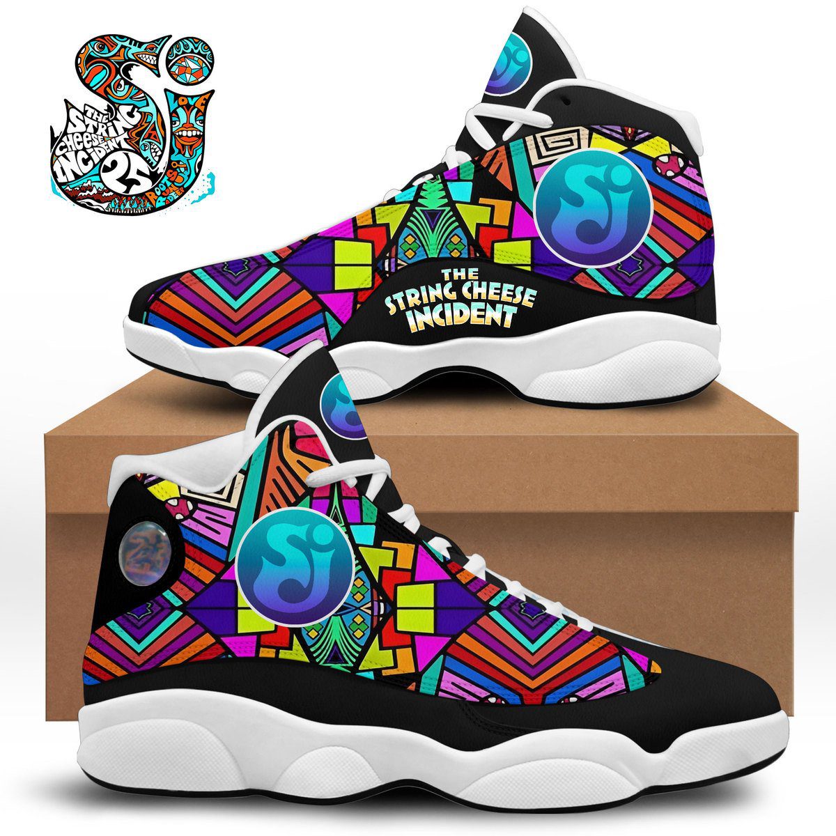 The String Cheese Incident AJ13 Sneakers Shoes For Men And Women Calebmatthewhans
