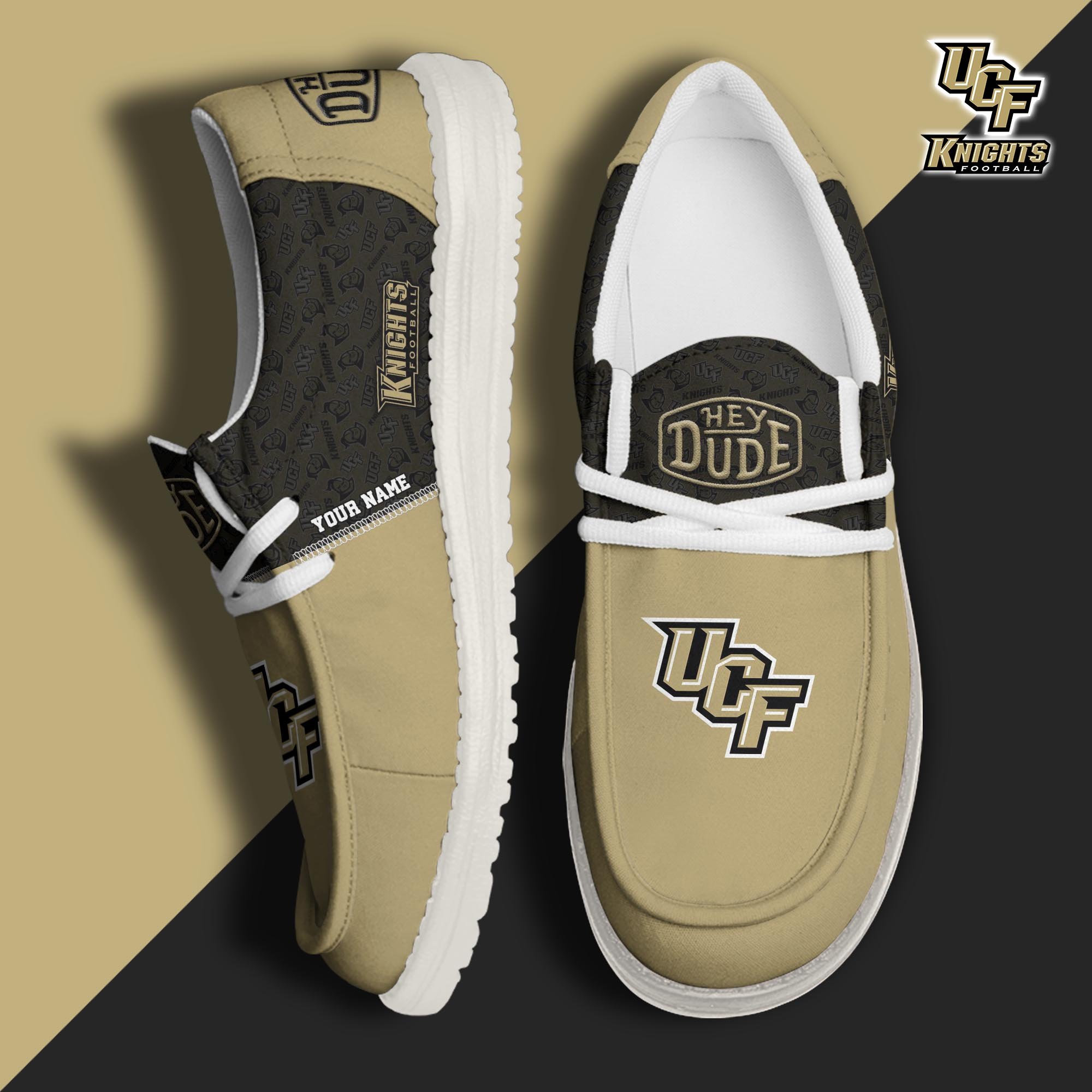 UCF Knights Personalized Hey Dude Shoes For Men And Women Calebmatthewhans