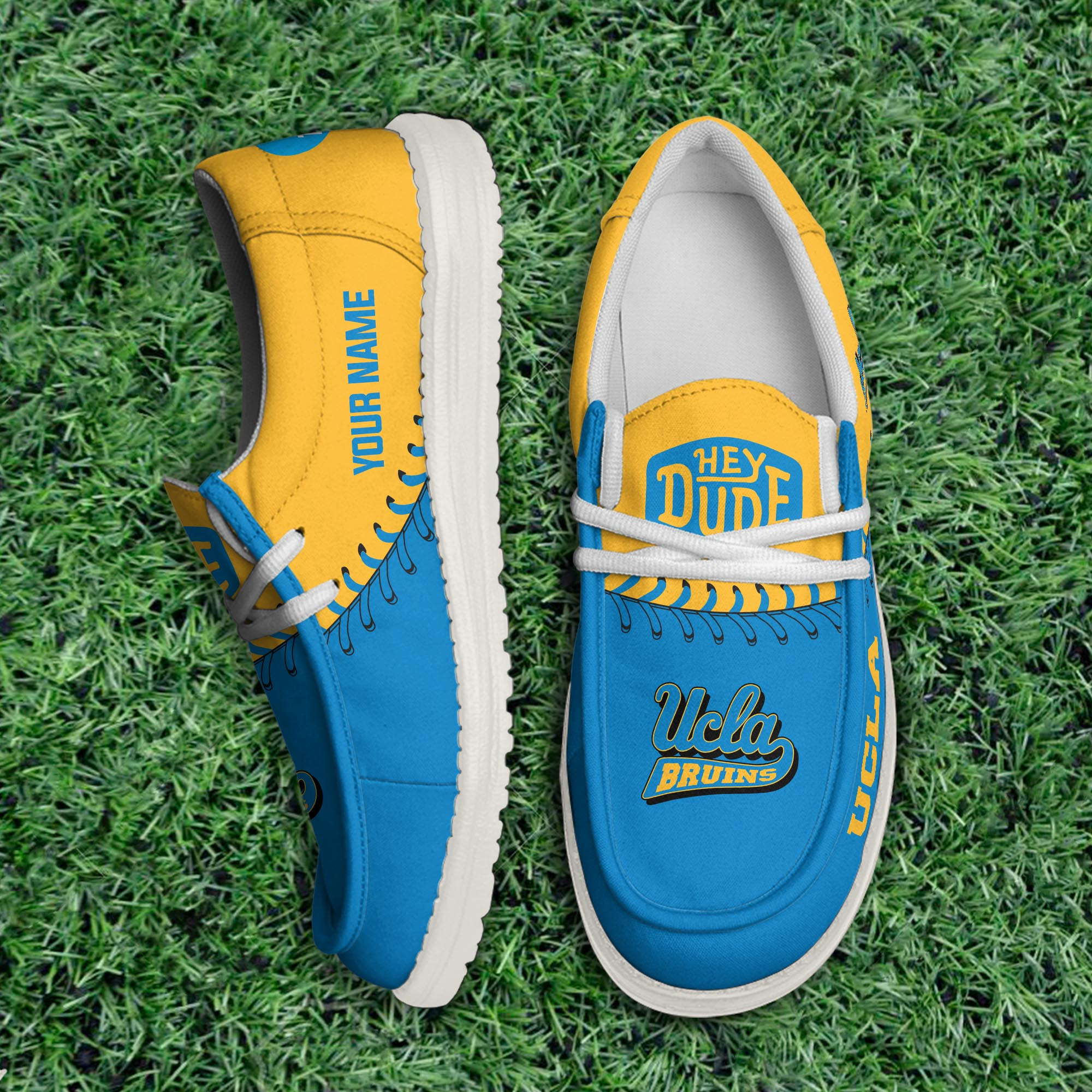 UCLA Bruins Hey Dude Shoes For Men And Women Calebmatthewhans