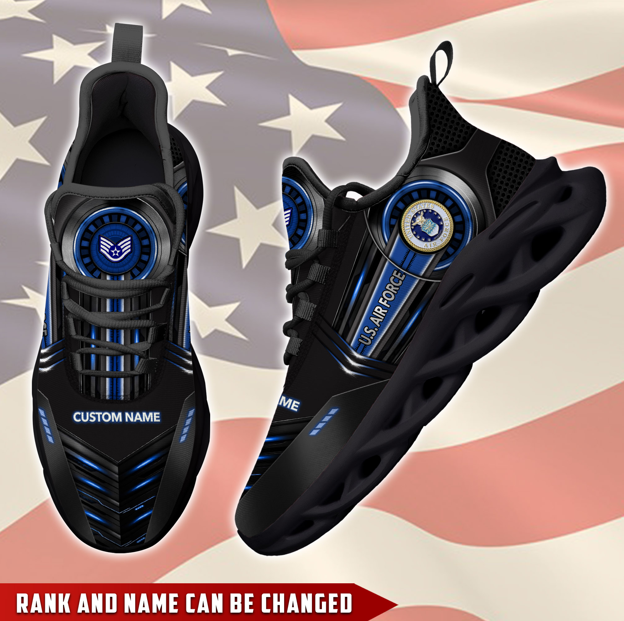 US Air Force Max Soul Shoes Sneakers For Men And Women Calebmatthewhans