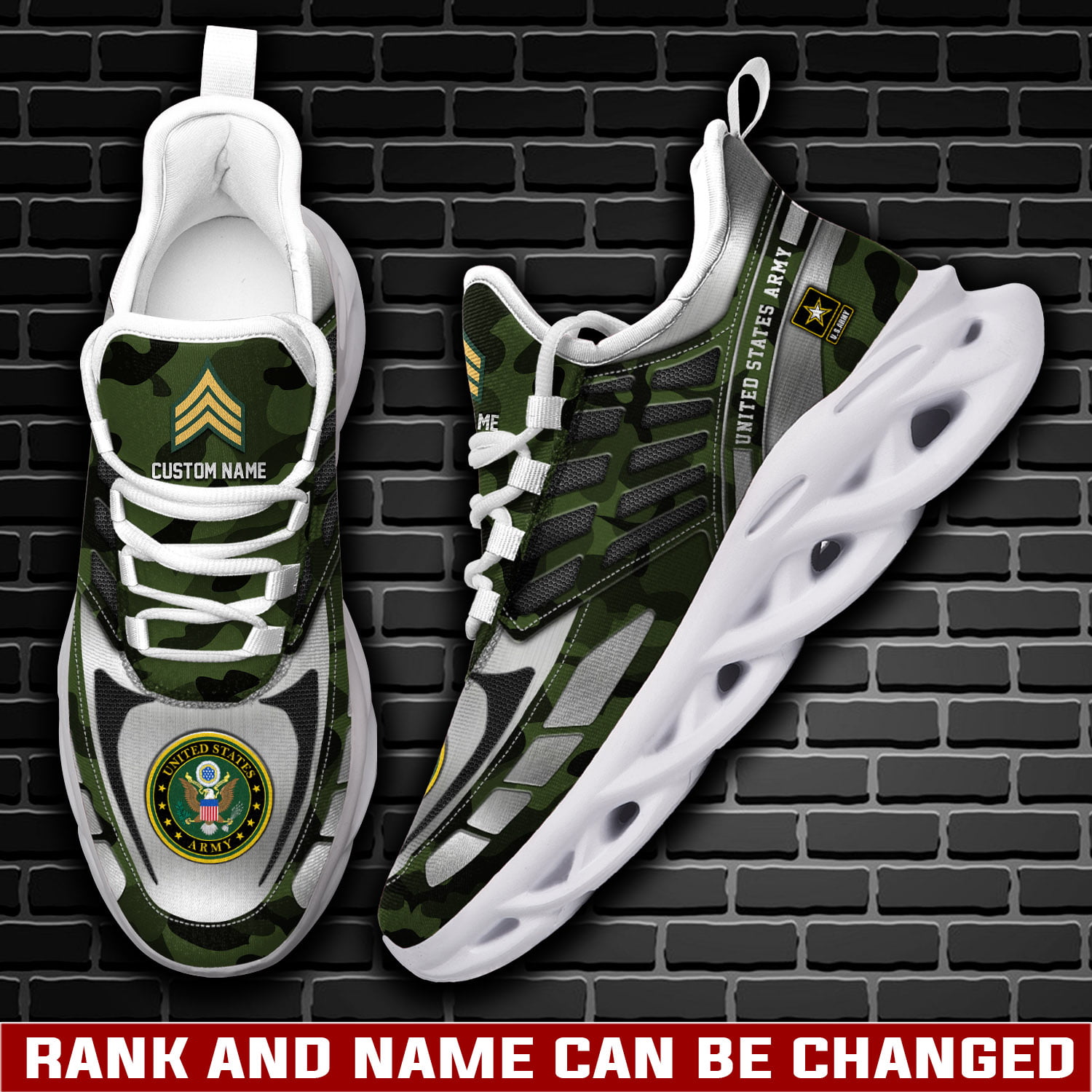 US Army Max Soul Shoes Sneakers For Men And Women Calebmatthewhans