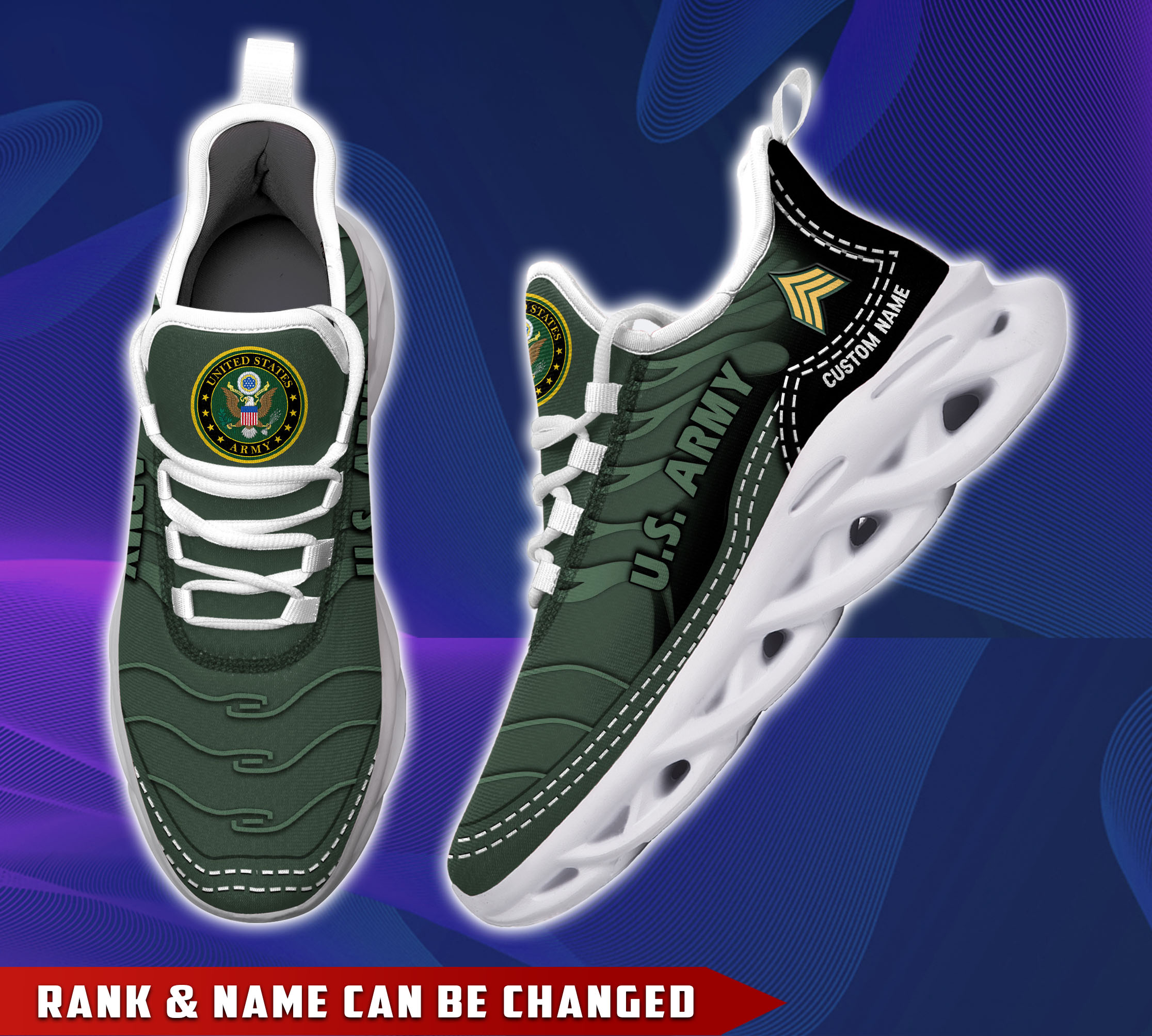 US Army Max Soul Shoes Sneakers For Men And Women Calebmatthewhans
