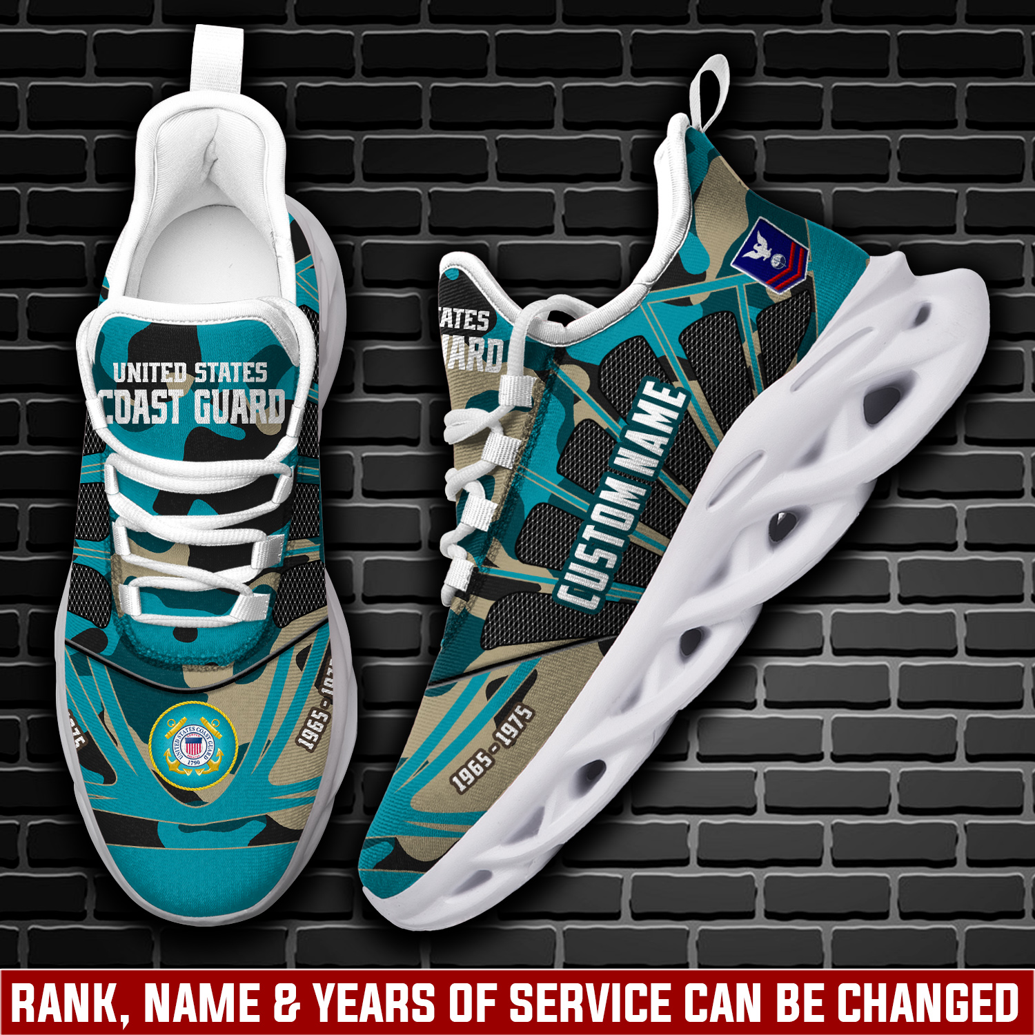 US Coast Guard Max Soul Shoes Sneakers For Men And Women Calebmatthewhans