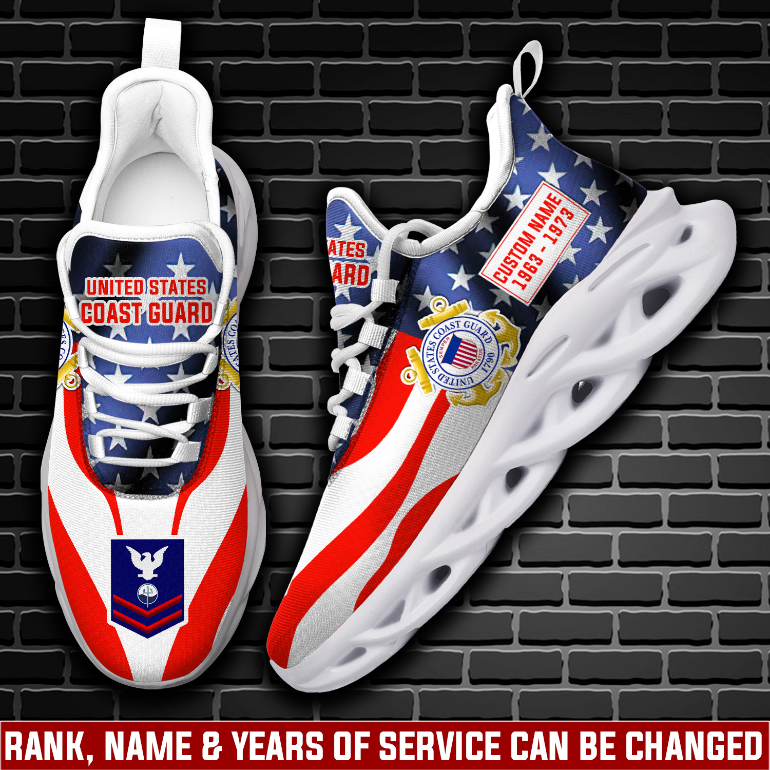 US Coast Guard Max Soul Shoes Sneakers For Men And Women Calebmatthewhans