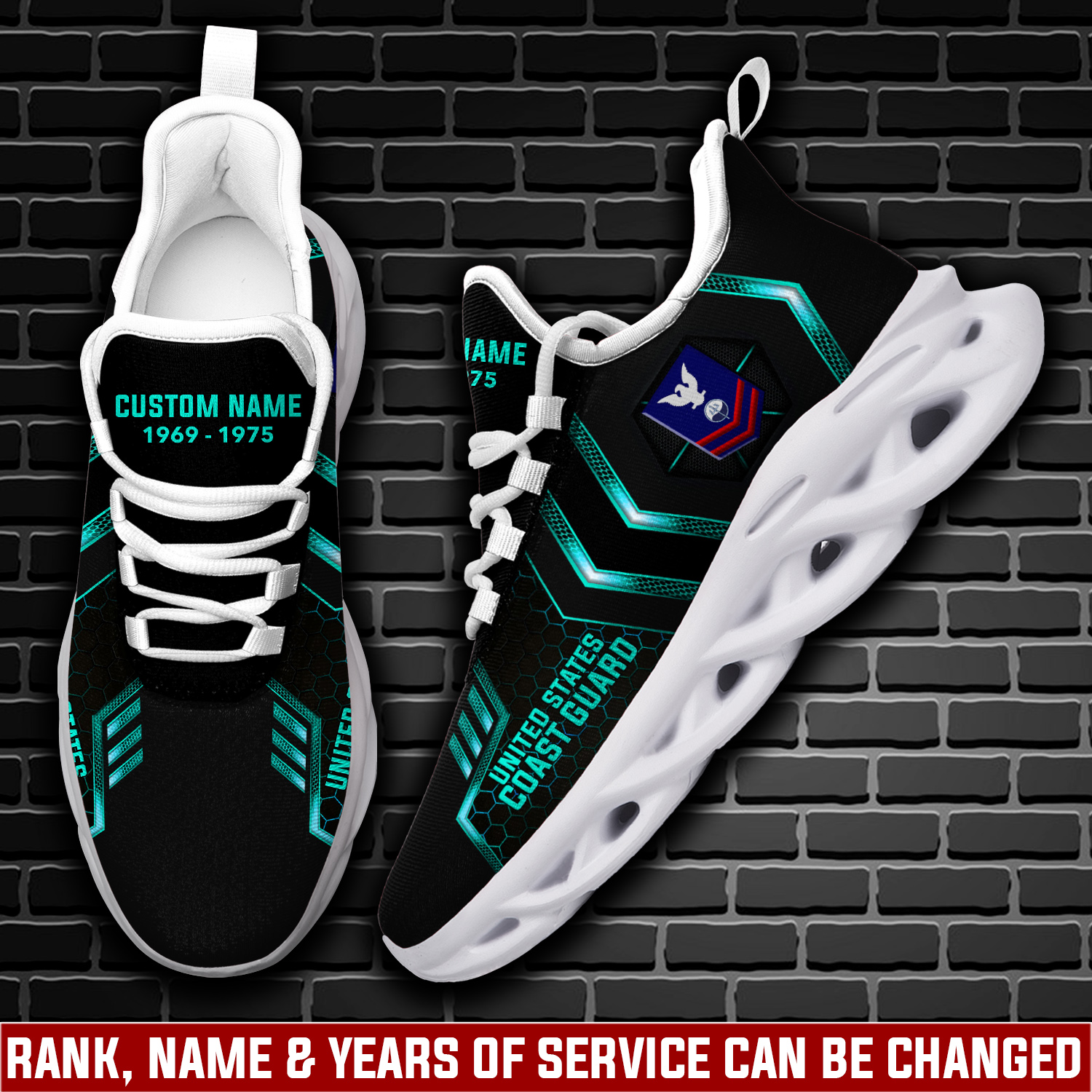 US Coast Guard Max Soul Shoes Sneakers For Men And Women Calebmatthewhans