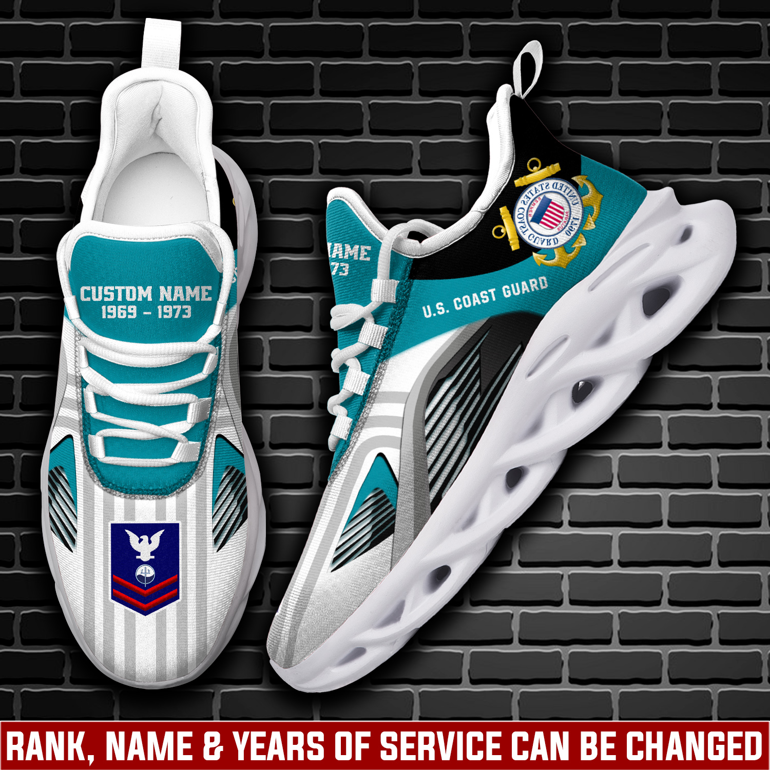 US Coast Guard Max Soul Shoes Sneakers For Men And Women Calebmatthewhans