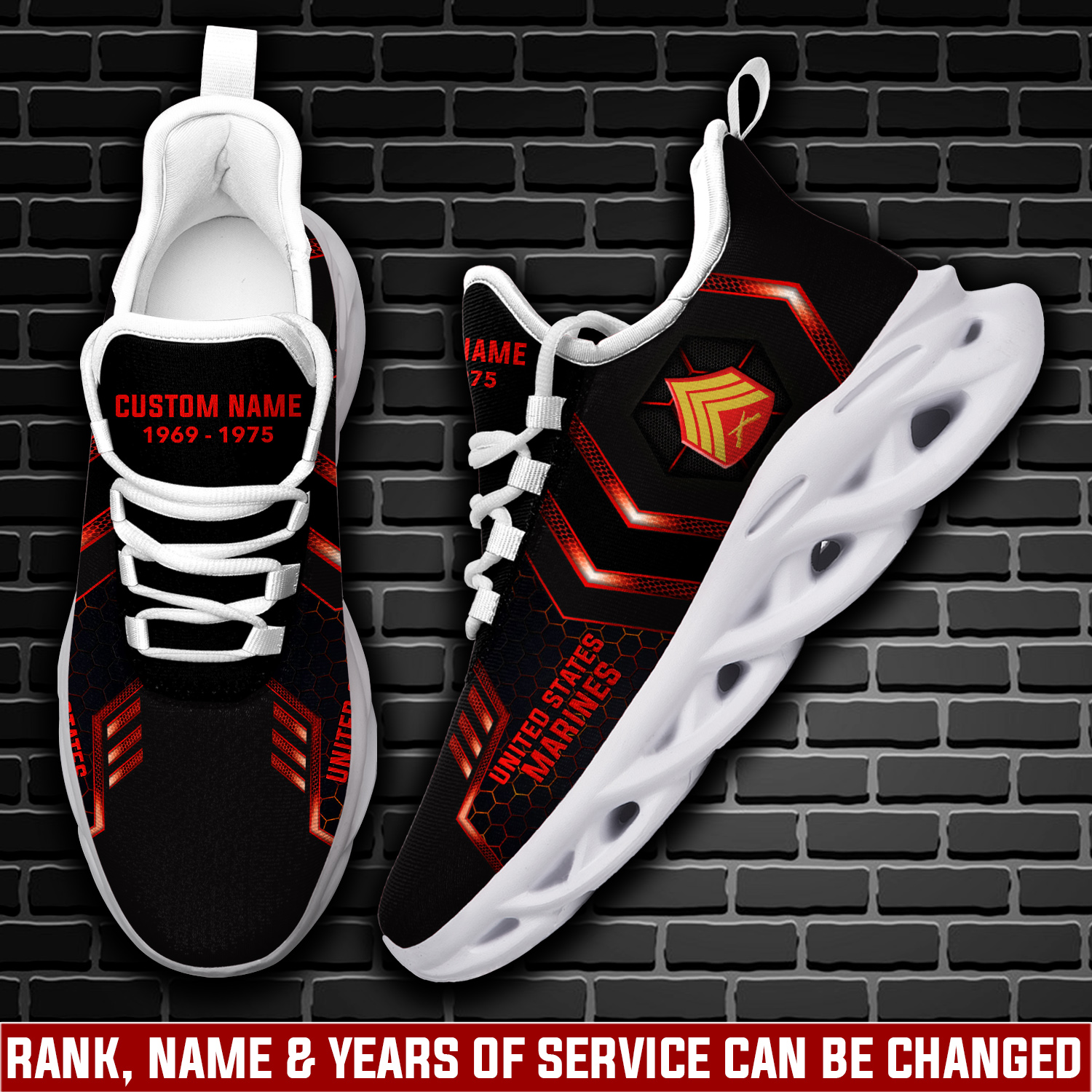 US Marine Corps Max Soul Shoes Sneakers For Men And Women Calebmatthewhans