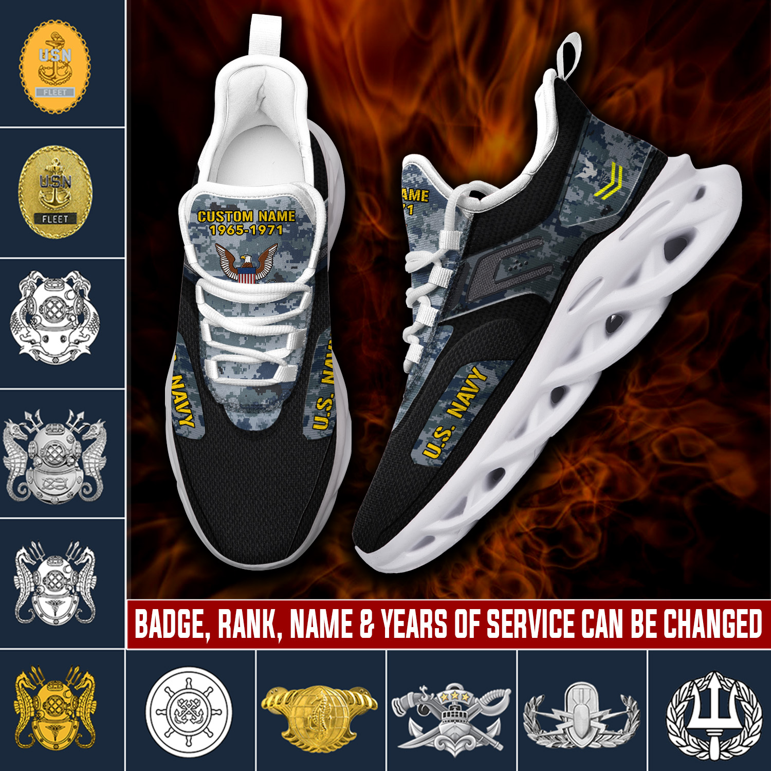US Navy Max Soul Shoes Sneakers For Men And Women Calebmatthewhans