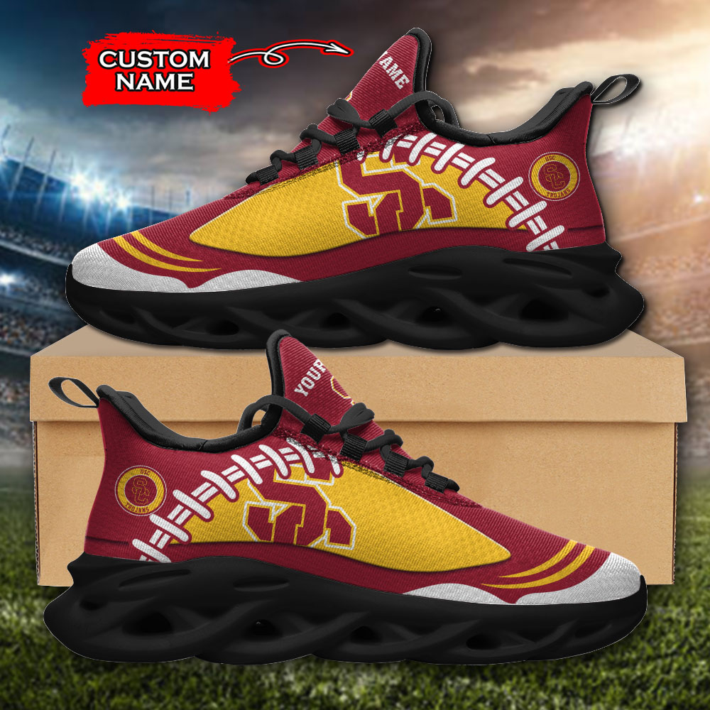 USC Trojans NCAA Max Soul Shoes Sneakers For Men And Women Calebmatthewhans