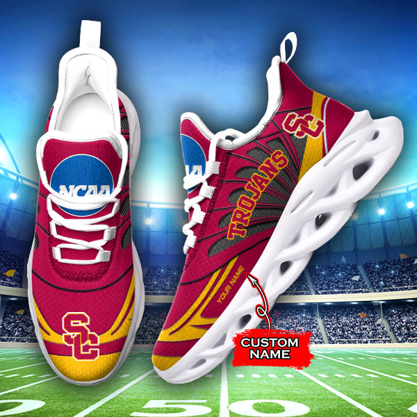 USC Trojans NCAA Max Soul Shoes Sneakers For Men And Women Calebmatthewhans