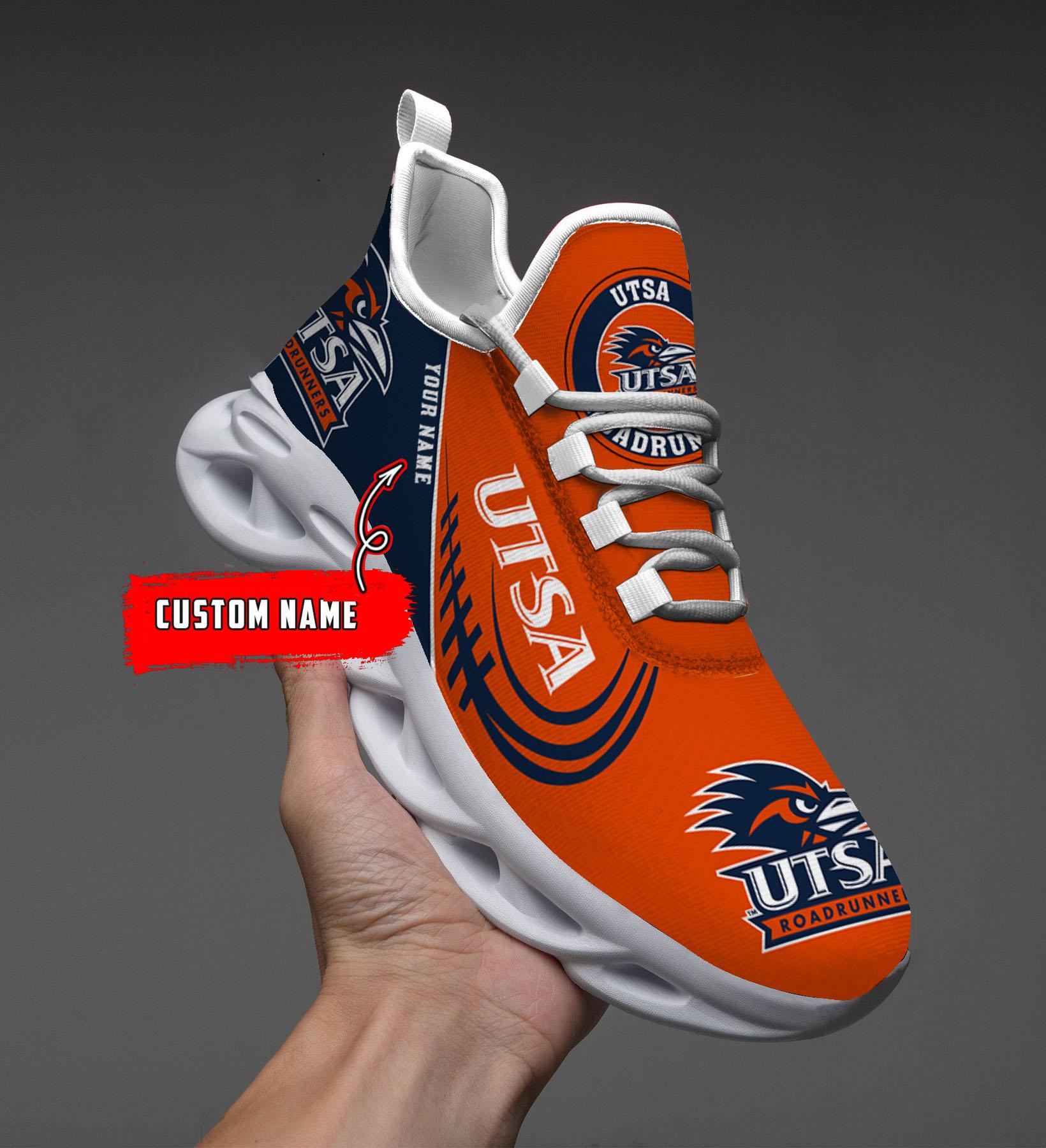 UTSA Roadrunners Max Soul Shoes Sneakers For Men And Women Calebmatthewhans