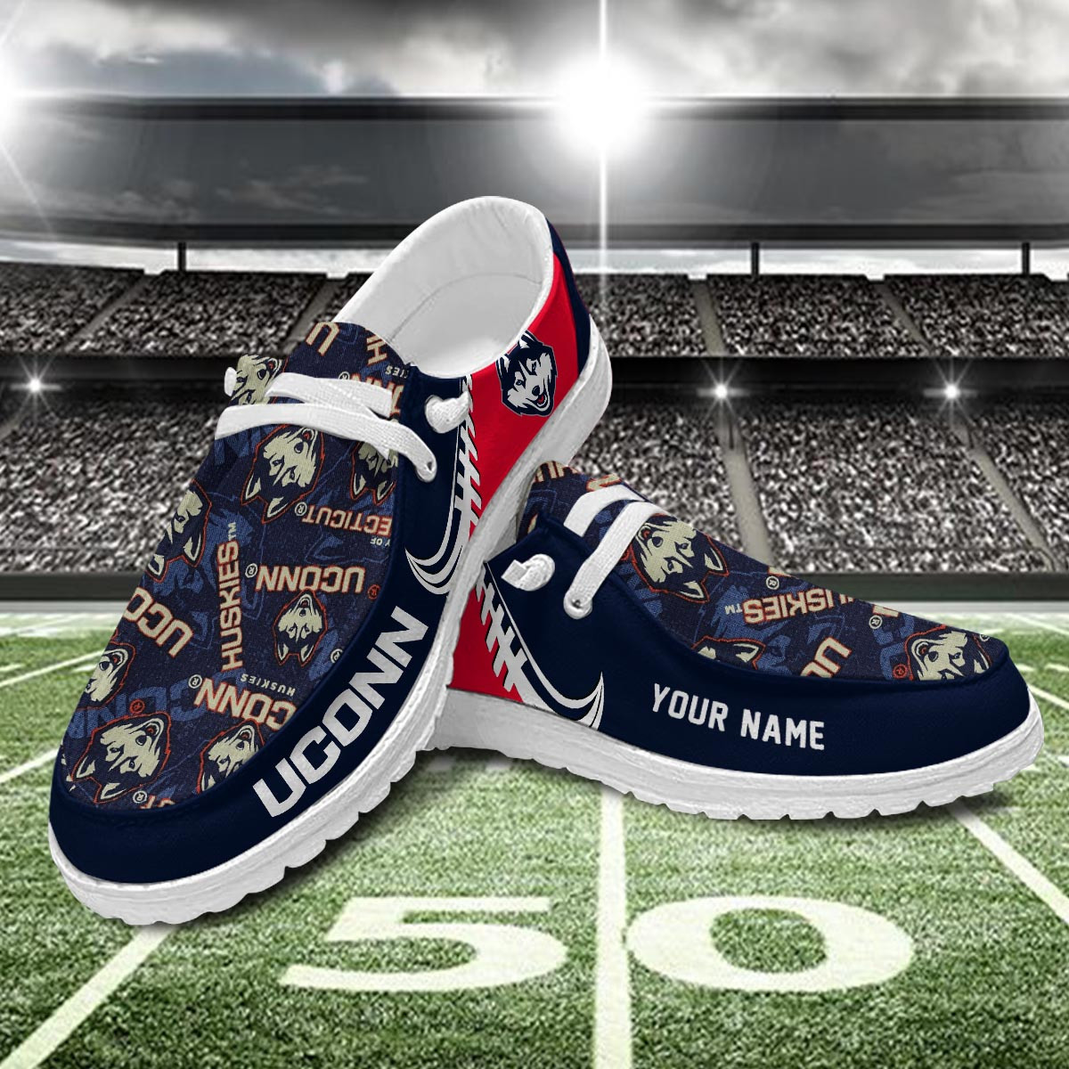 Uconn Huskies Hey Dude Shoes For Men And Women Calebmatthewhans