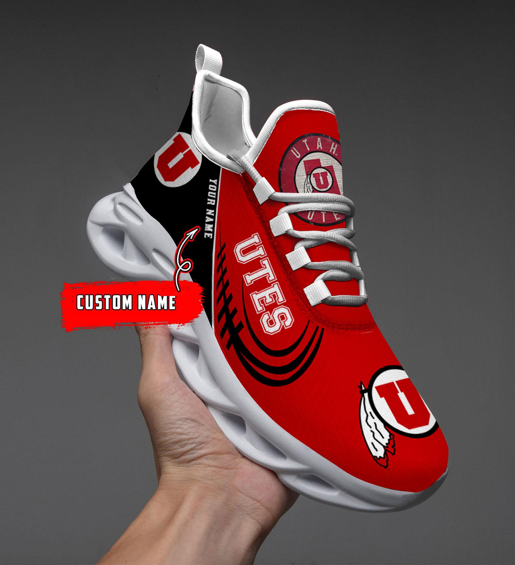 Utah Utes Max Soul Shoes Sneakers For Men And Women Calebmatthewhans