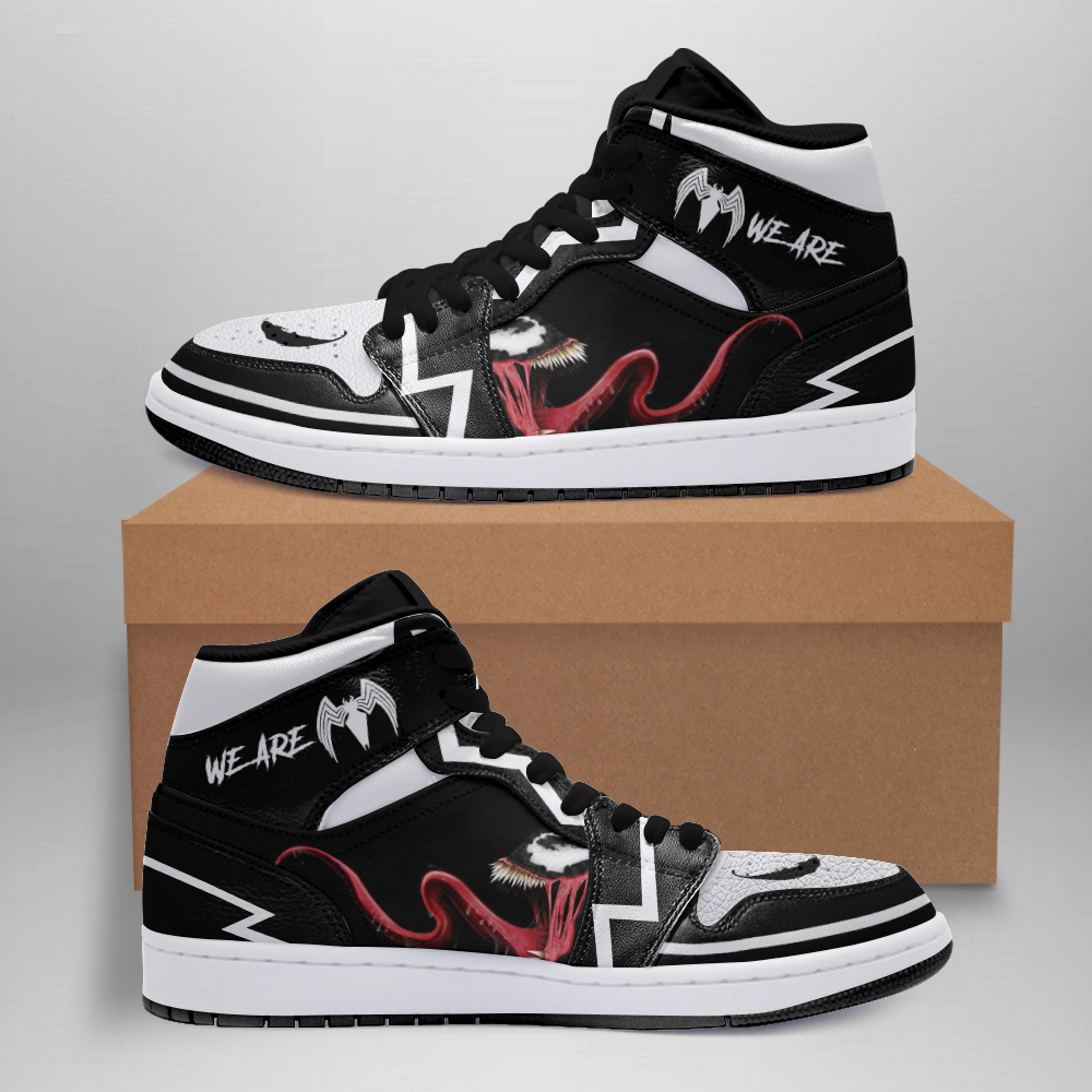 Venom AJ1 High Sneakers Shoes For Men And Women Calebmatthewhans