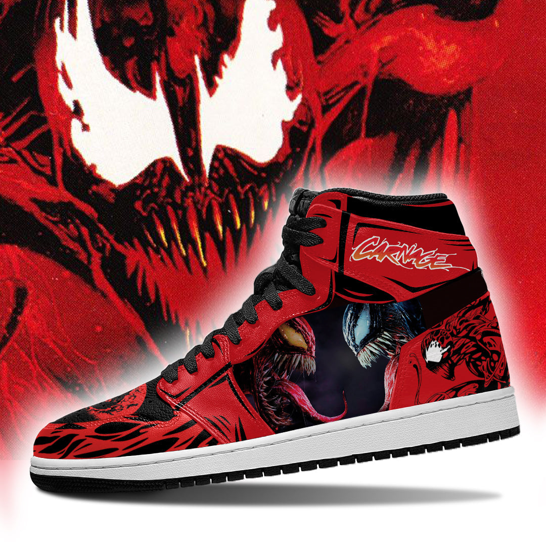 Venom AJ1 High Sneakers Shoes For Men And Women Calebmatthewhans