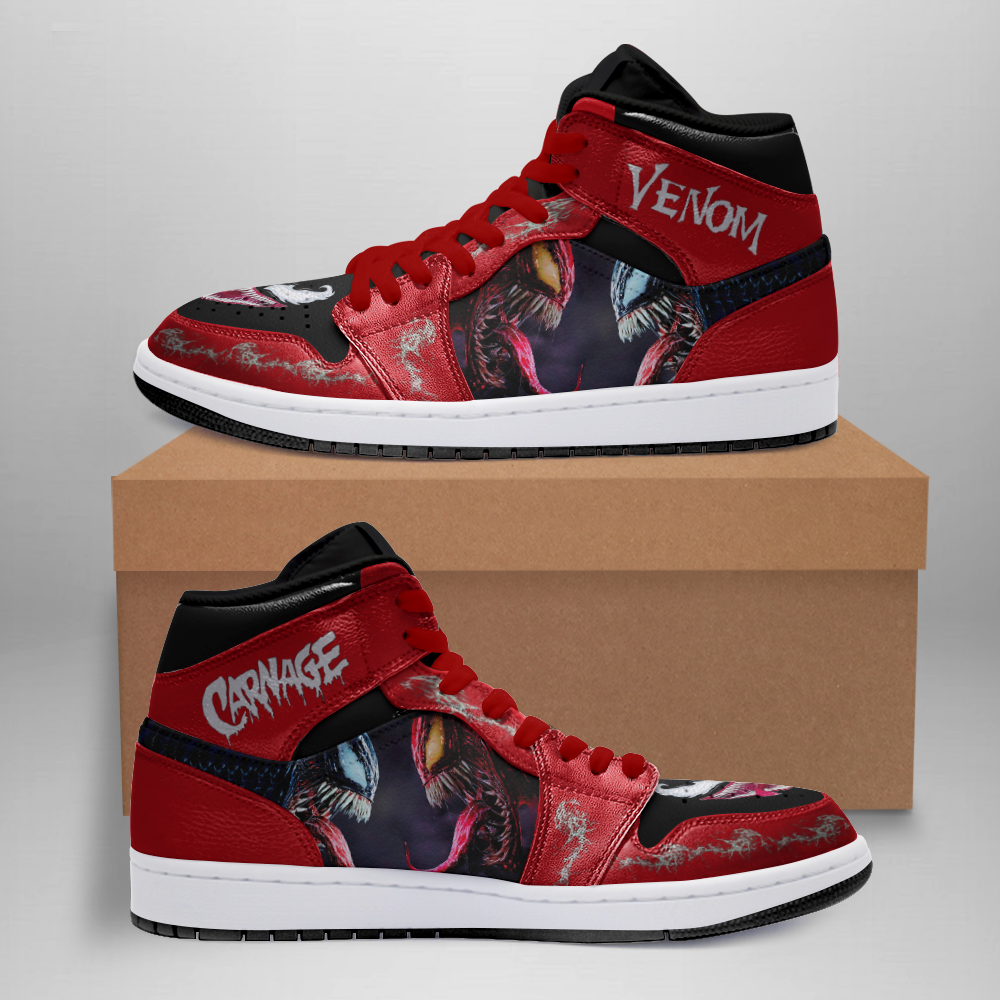 Venom AJ1 High Sneakers Shoes For Men And Women Calebmatthewhans