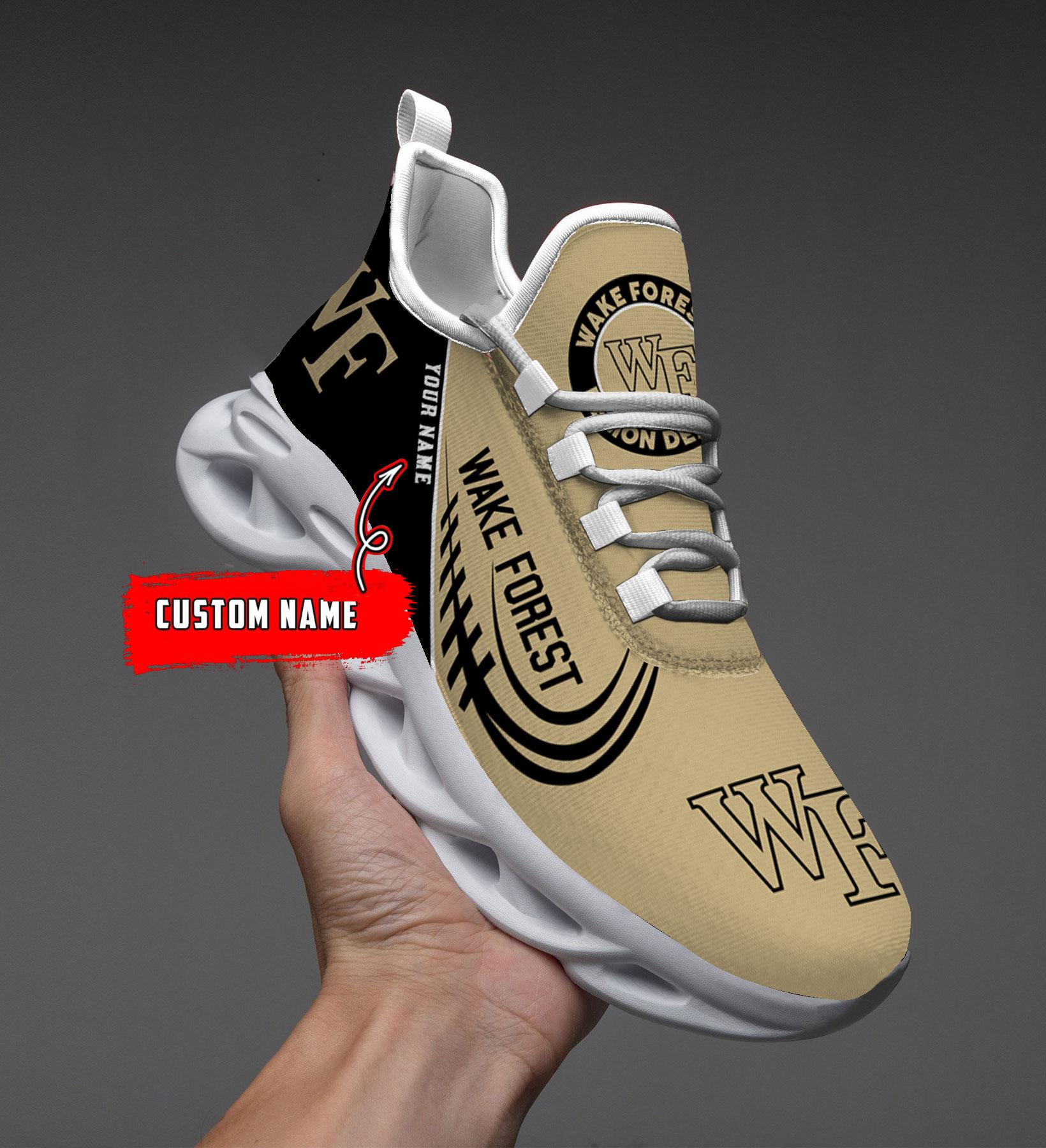 Wake Forest Demon Deacons Max Soul Shoes Sneakers For Men And Women Calebmatthewhans