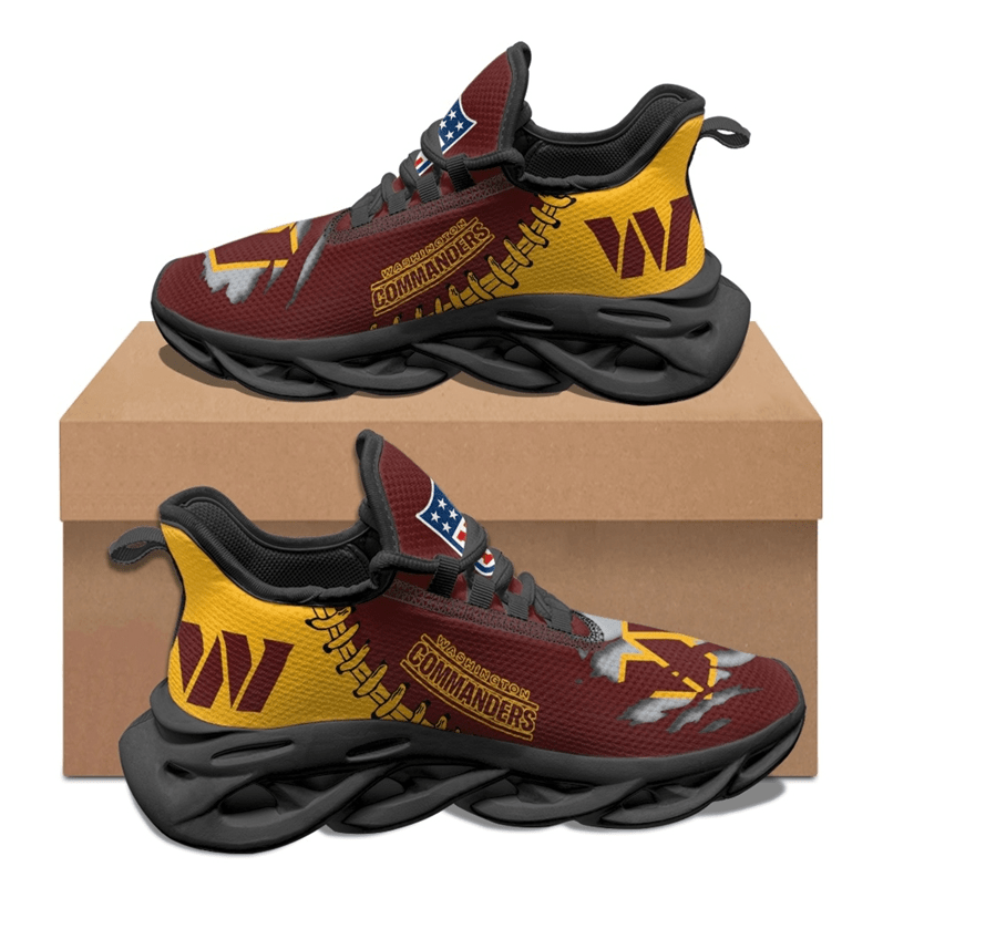 Washington Commanders Max Soul Shoes Sneakers For Men And Women Calebmatthewhans