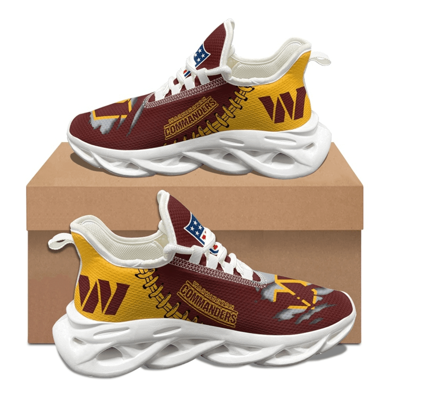 Washington Commanders Max Soul Shoes Sneakers For Men And Women Calebmatthewhans