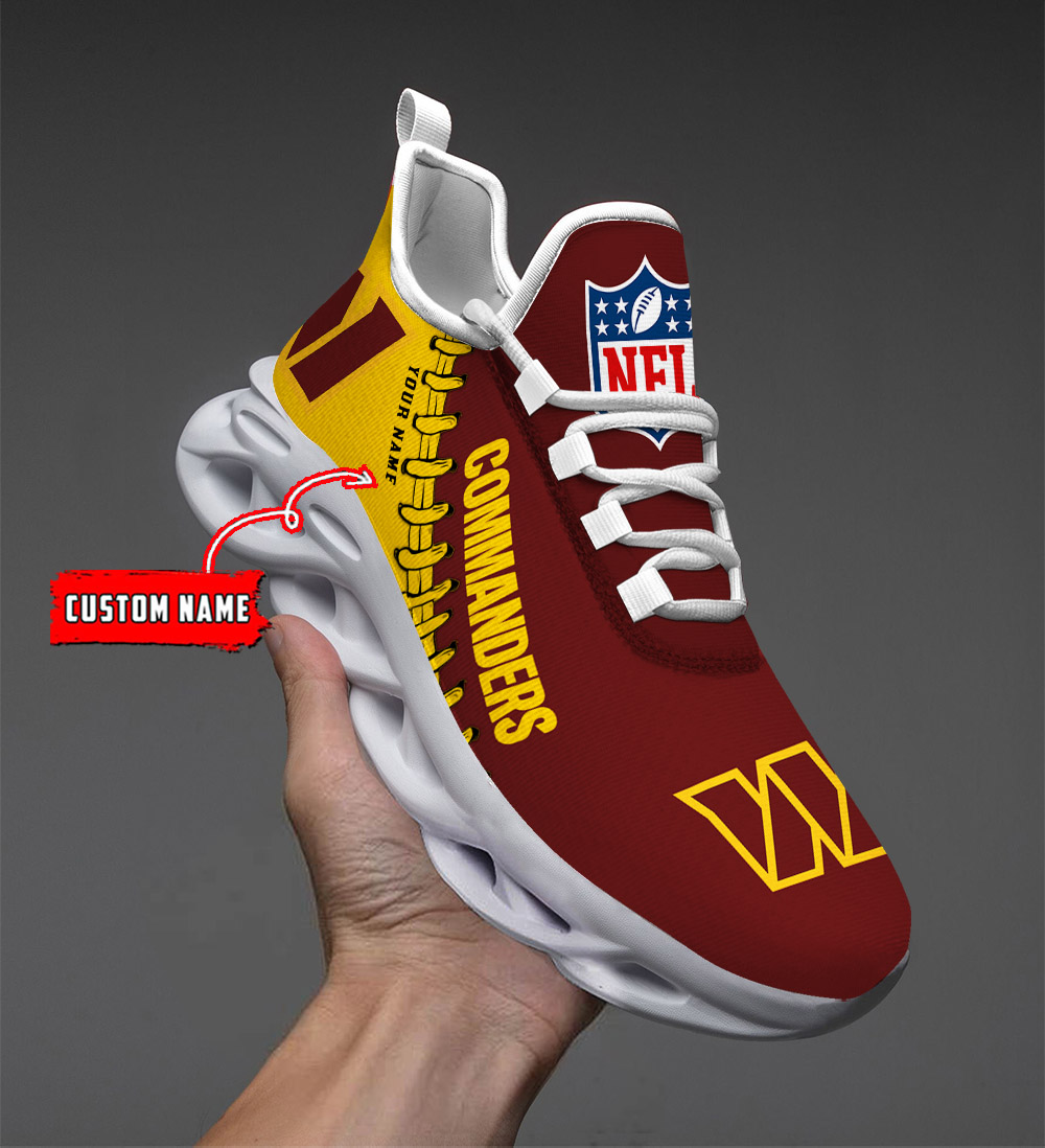 Washington Commanders NFL Max Soul Shoes Sneakers For Men And Women Calebmatthewhans