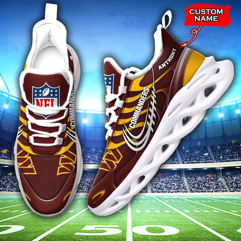 Washington Commanders NFL Max Soul Shoes Sneakers For Men And Women Calebmatthewhans