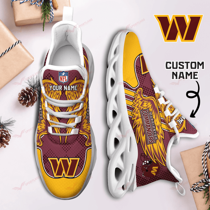 Washington Commanders NFL Max Soul Shoes Sneakers For Men And Women Calebmatthewhans