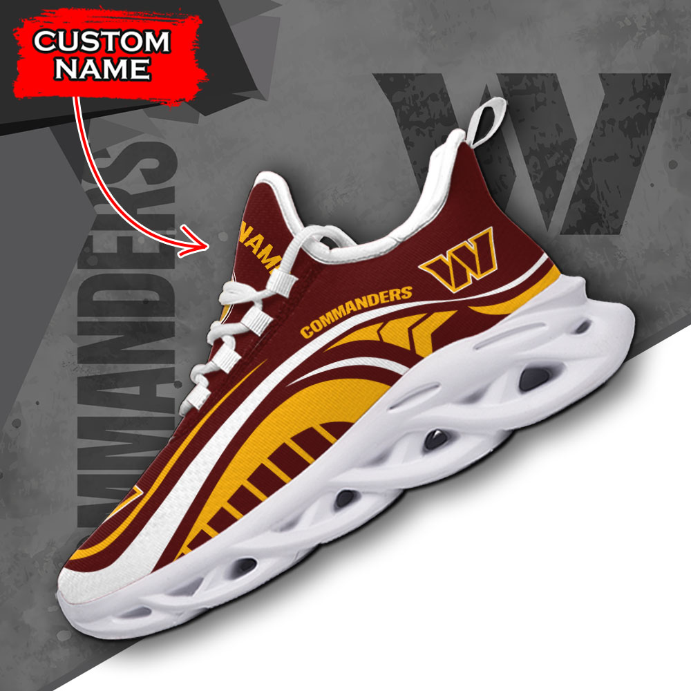Washington Commanders NFL Max Soul Shoes Sneakers For Men And Women Calebmatthewhans