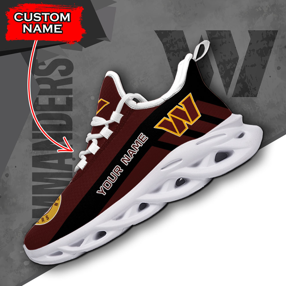 Washington Commanders NFL Max Soul Shoes Sneakers For Men And Women Calebmatthewhans