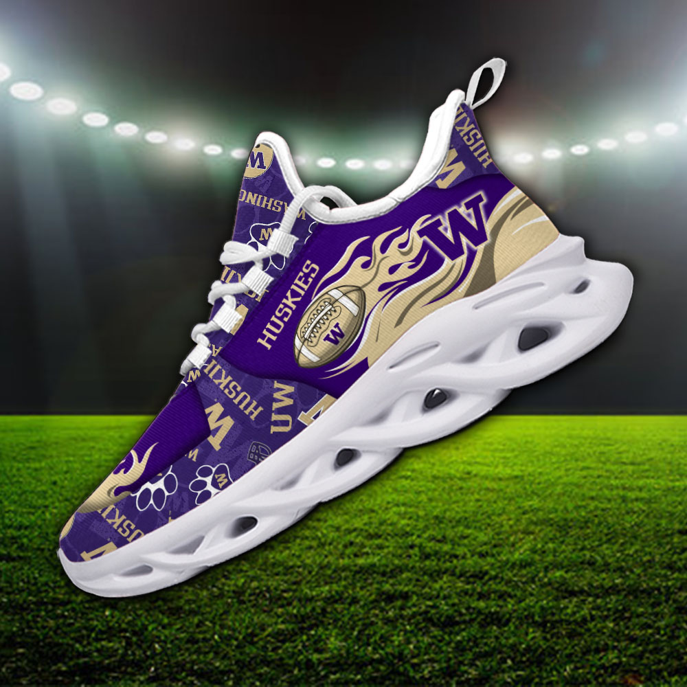 Washington Huskies NCAA Max Soul Shoes Sneakers For Men And Women Calebmatthewhans