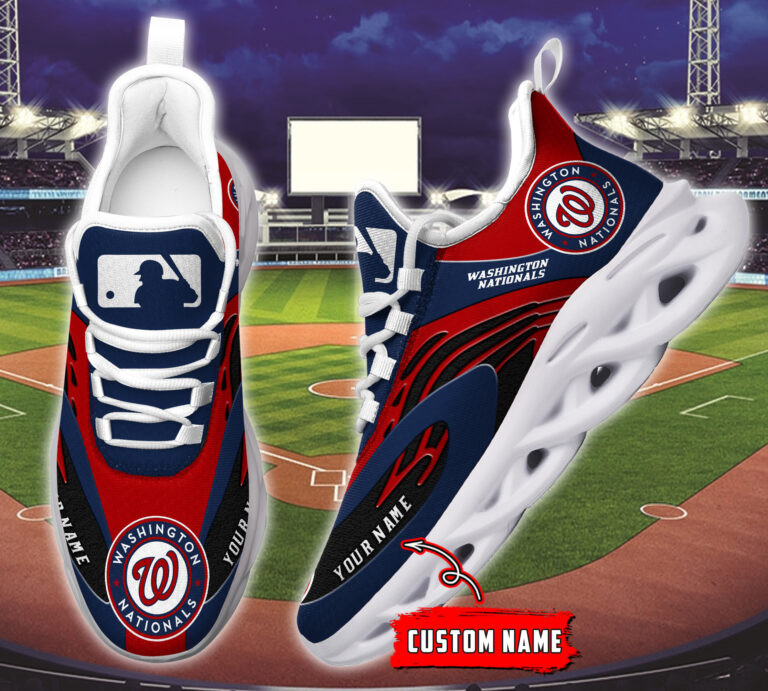 Washington Nationals Max Soul Shoes Sneakers For Men And Women Calebmatthewhans
