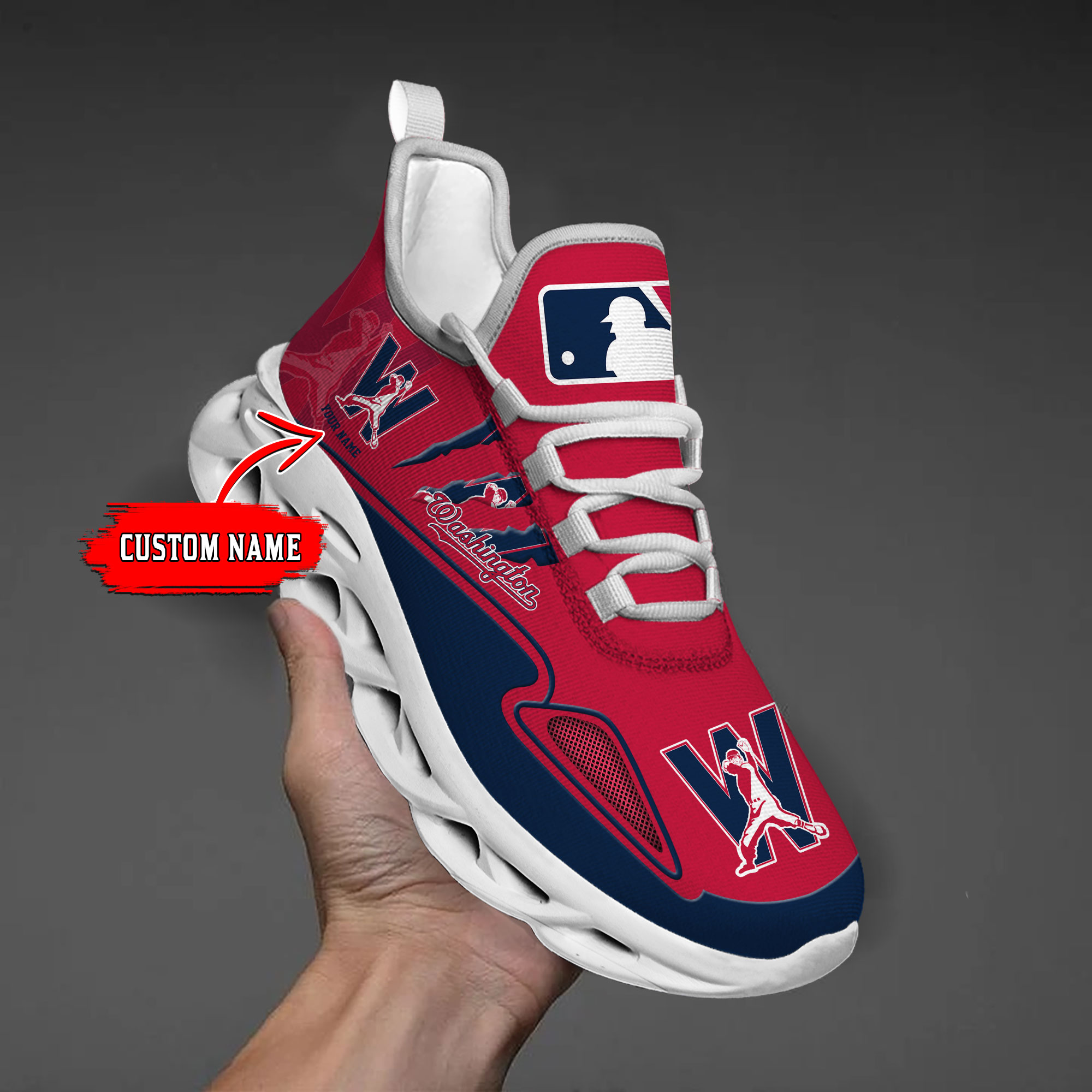 Washington Nationals Max Soul Shoes Sneakers For Men And Women Calebmatthewhans