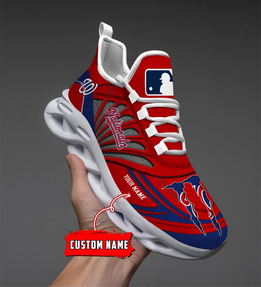 Washington Nationals Max Soul Shoes Sneakers For Men And Women Calebmatthewhans