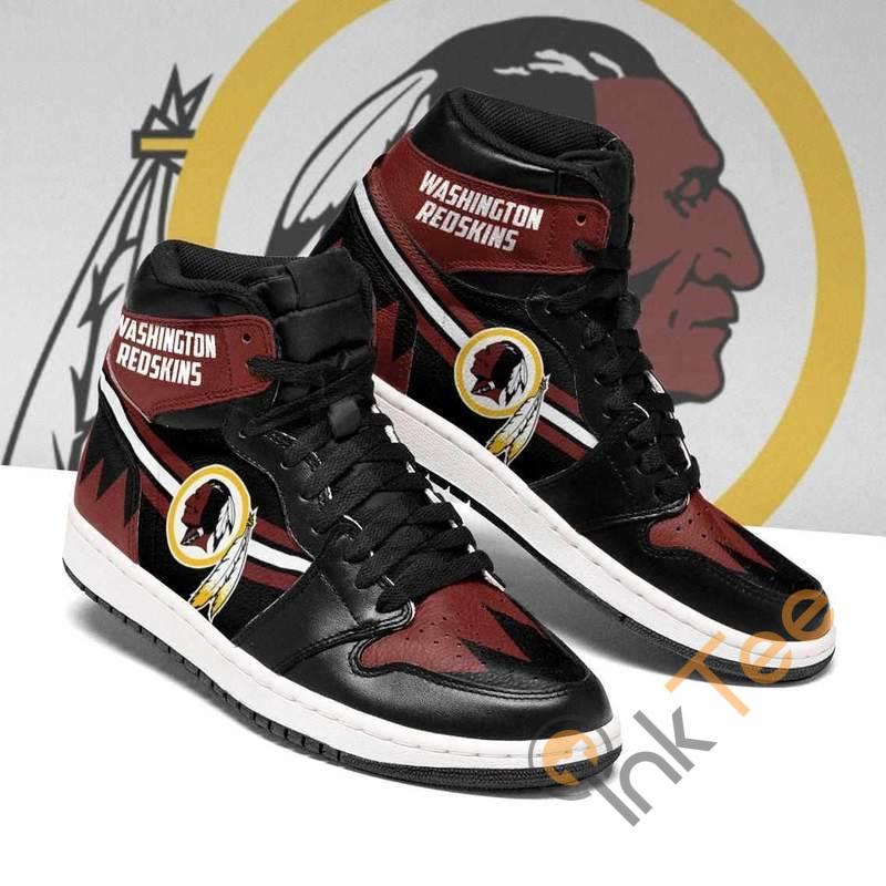 Washington Redskins NFL AJ1 High Sneakers Shoes For Men And Women Calebmatthewhans