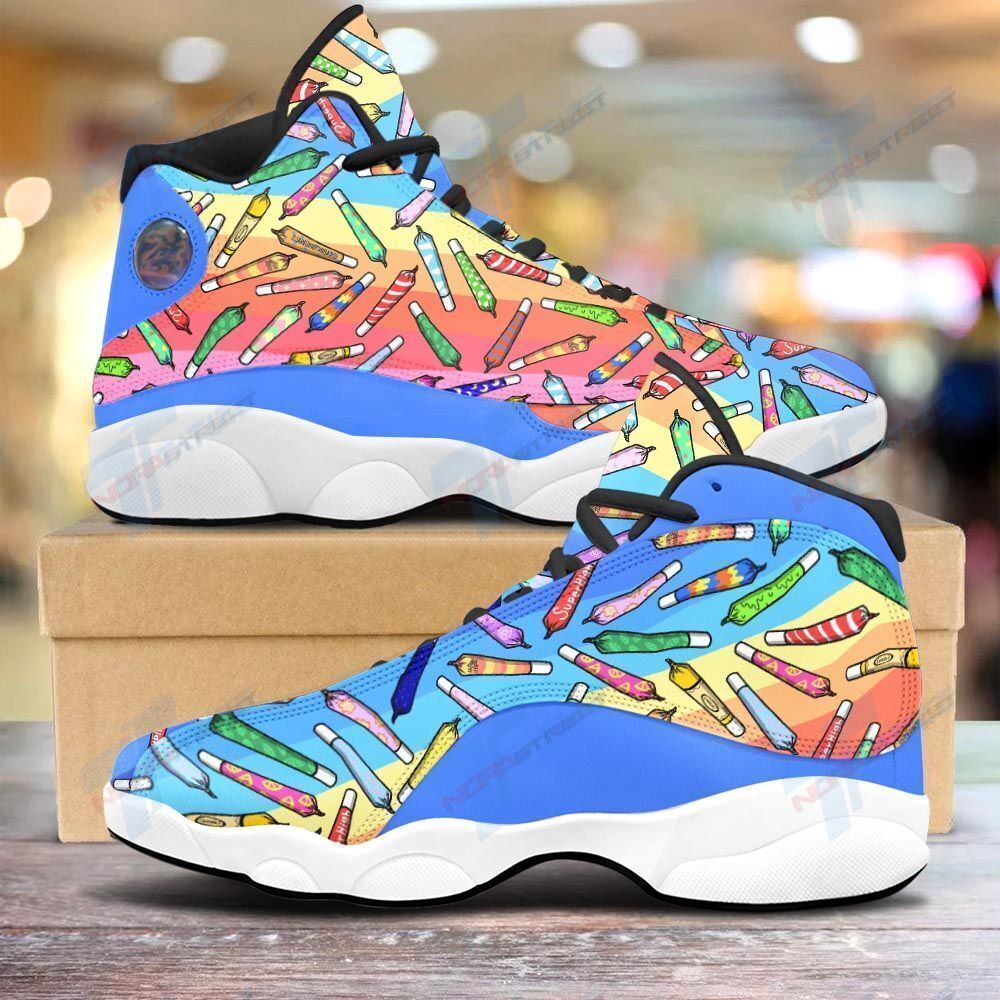 Weed AJ13 Sneakers Shoes For Men And Women Calebmatthewhans
