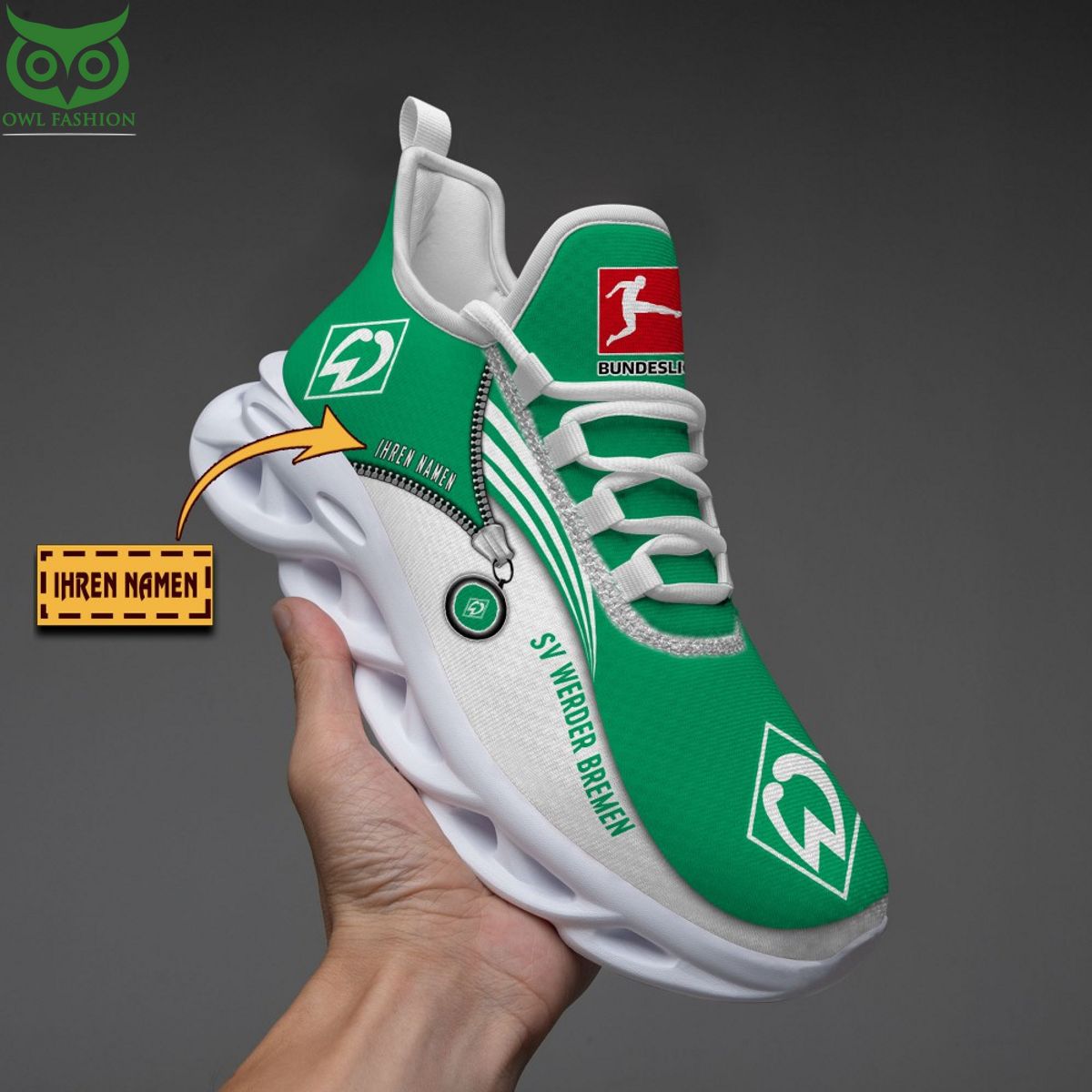 Werder Bremen Max Soul Shoes Sneakers For Men And Women Calebmatthewhans