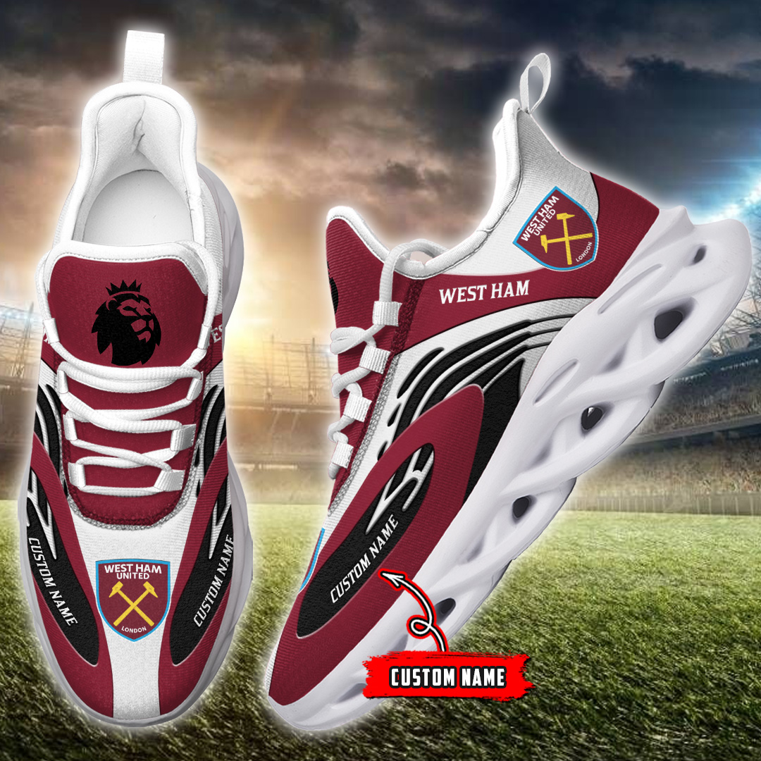 West Ham United EFL Max Soul Shoes Sneakers For Men And Women Calebmatthewhans